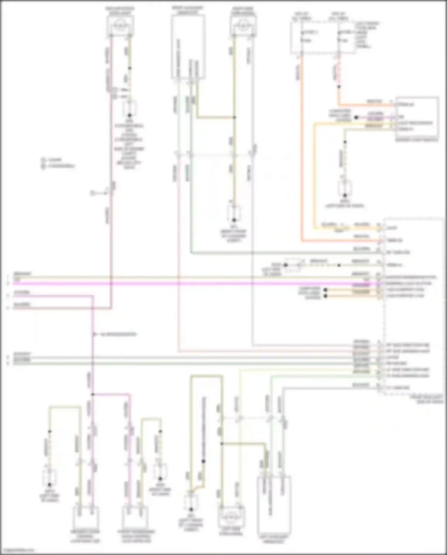 Wiring diagram blk/wht for Porsche Cayman GT4 982 (2019-2024) (3 of 24)