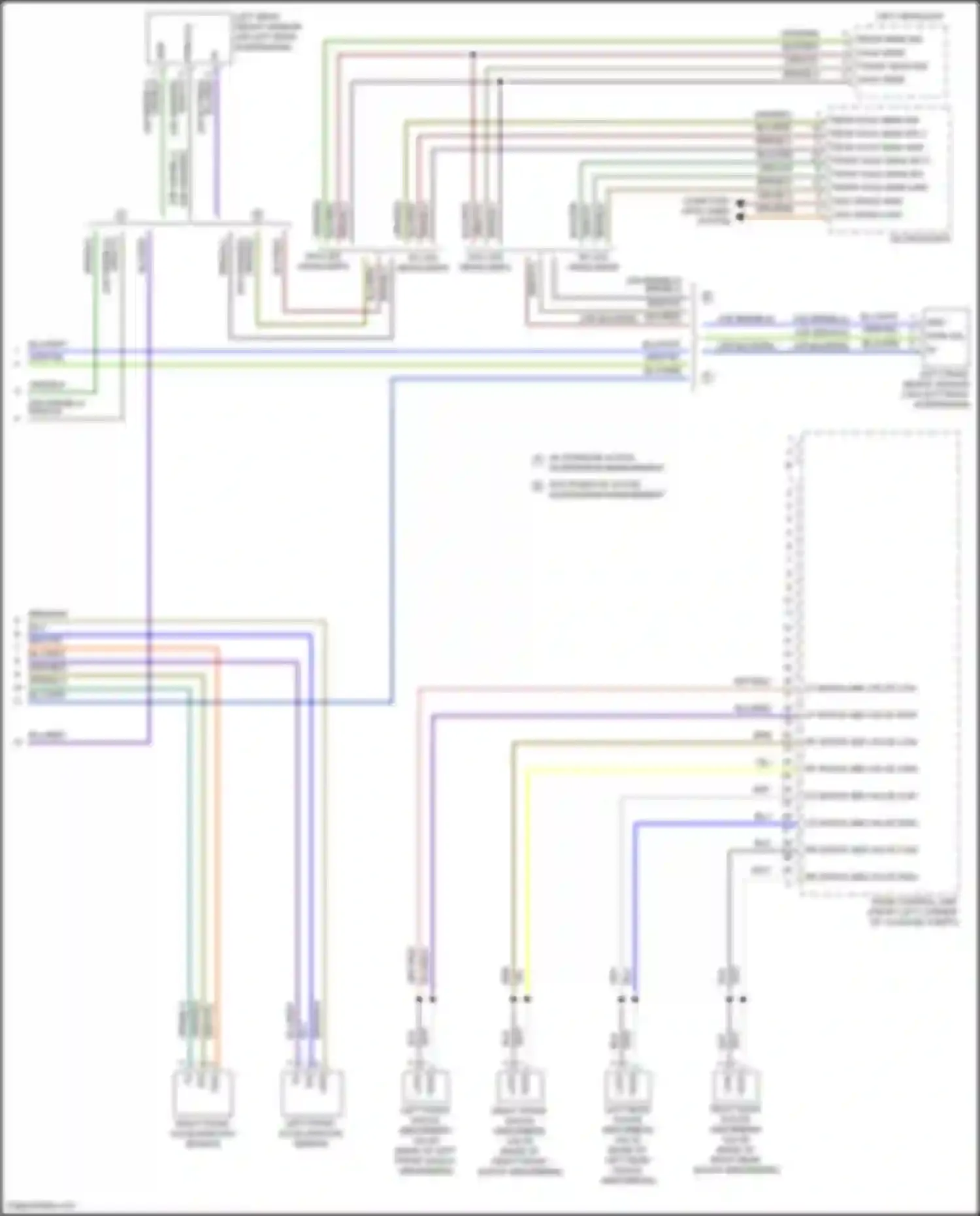 Wiring diagram blu/red for Porsche Cayman GT4 982 (2019-2024) (4 of 13)