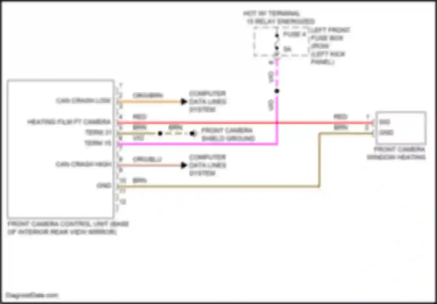 Wiring diagram brn for Porsche Cayman GT4 982 (2019-2024) (55 of 109)