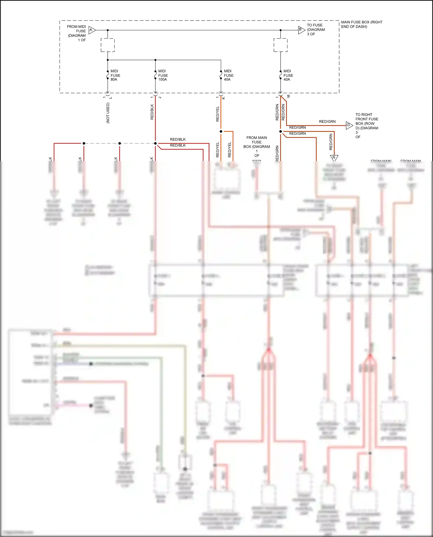 Wiring diagram computer data lines system for Porsche Cayman GT4 982 (2019-2024) (26 of 84)