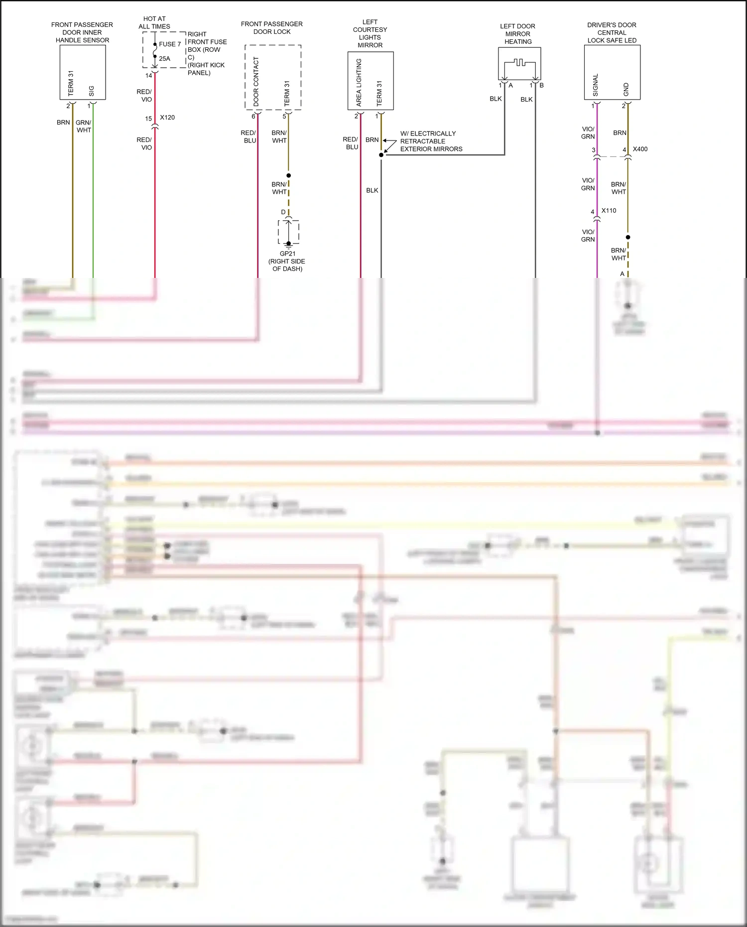 Wiring diagram computer data lines system for Porsche Cayman GT4 982 (2019-2024) (73 of 84)