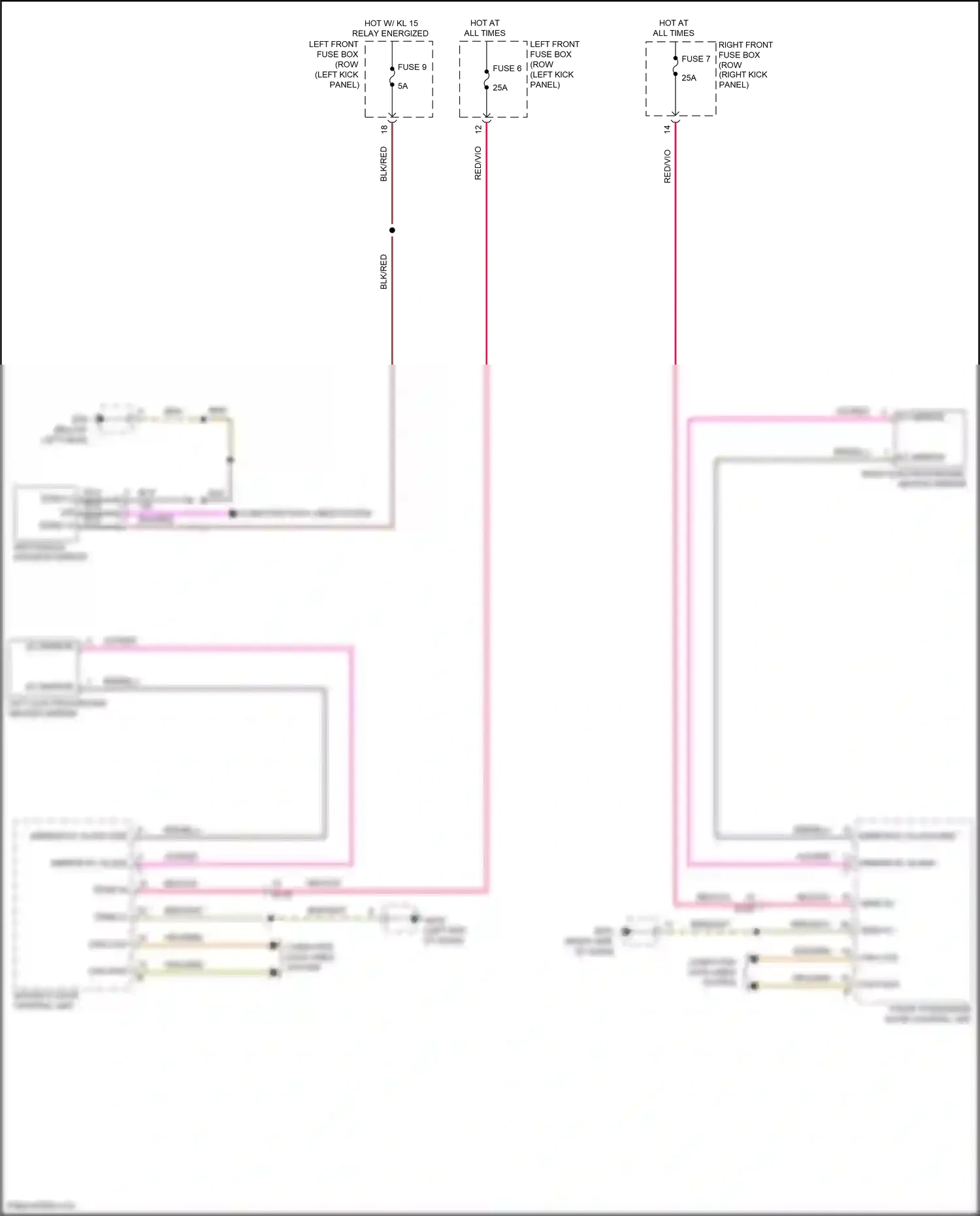 Wiring diagram computer data lines system for Porsche Cayman GT4 982 (2019-2024) (21 of 84)