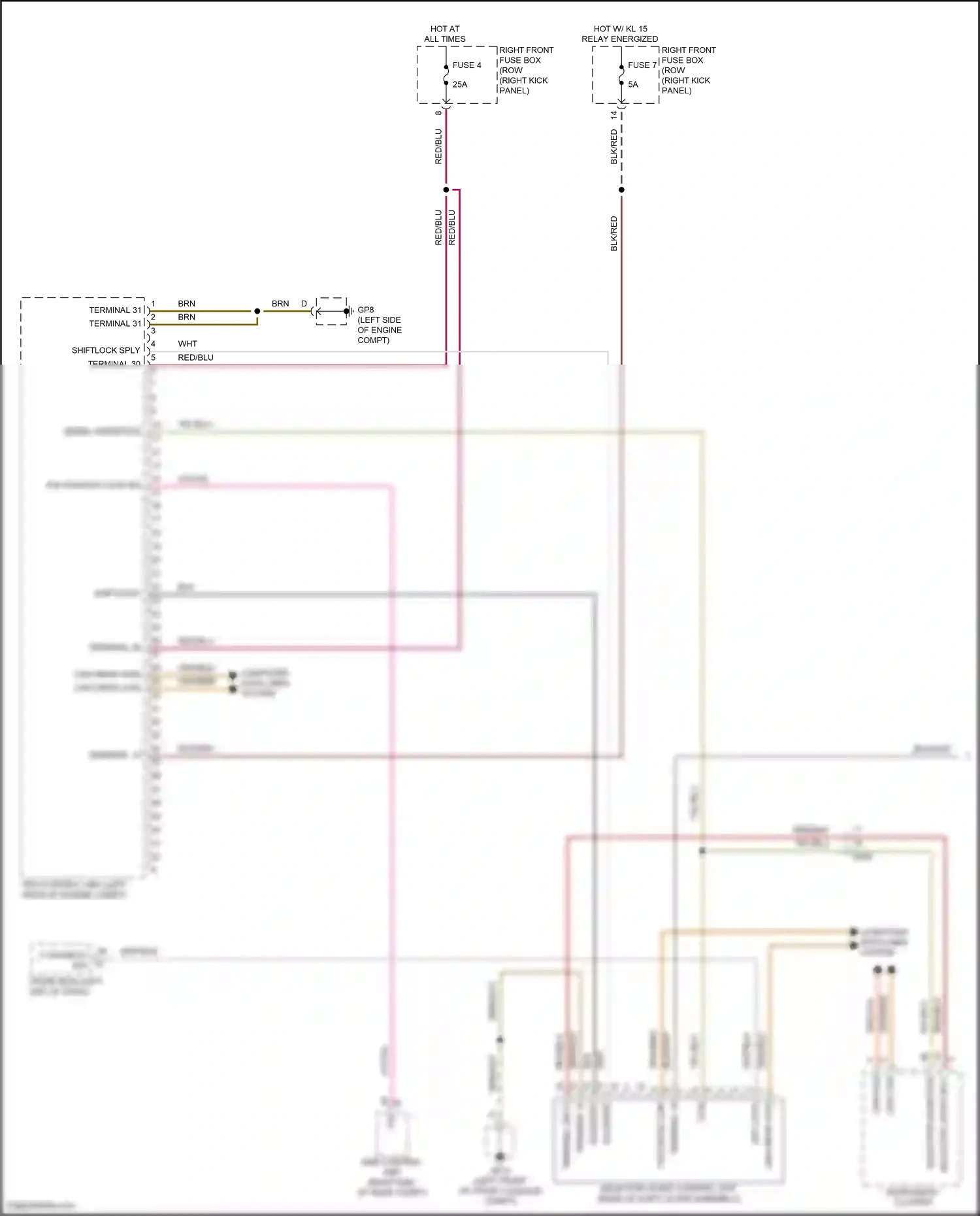 Wiring diagram computer data lines system for Porsche Cayman GT4 982 (2019-2024) (60 of 84)