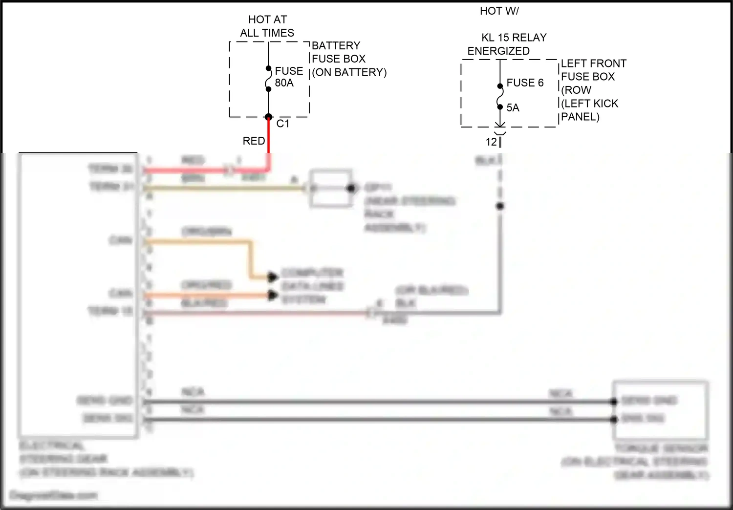Wiring diagram computer data lines system for Porsche Cayman GT4 982 (2019-2024) (52 of 84)