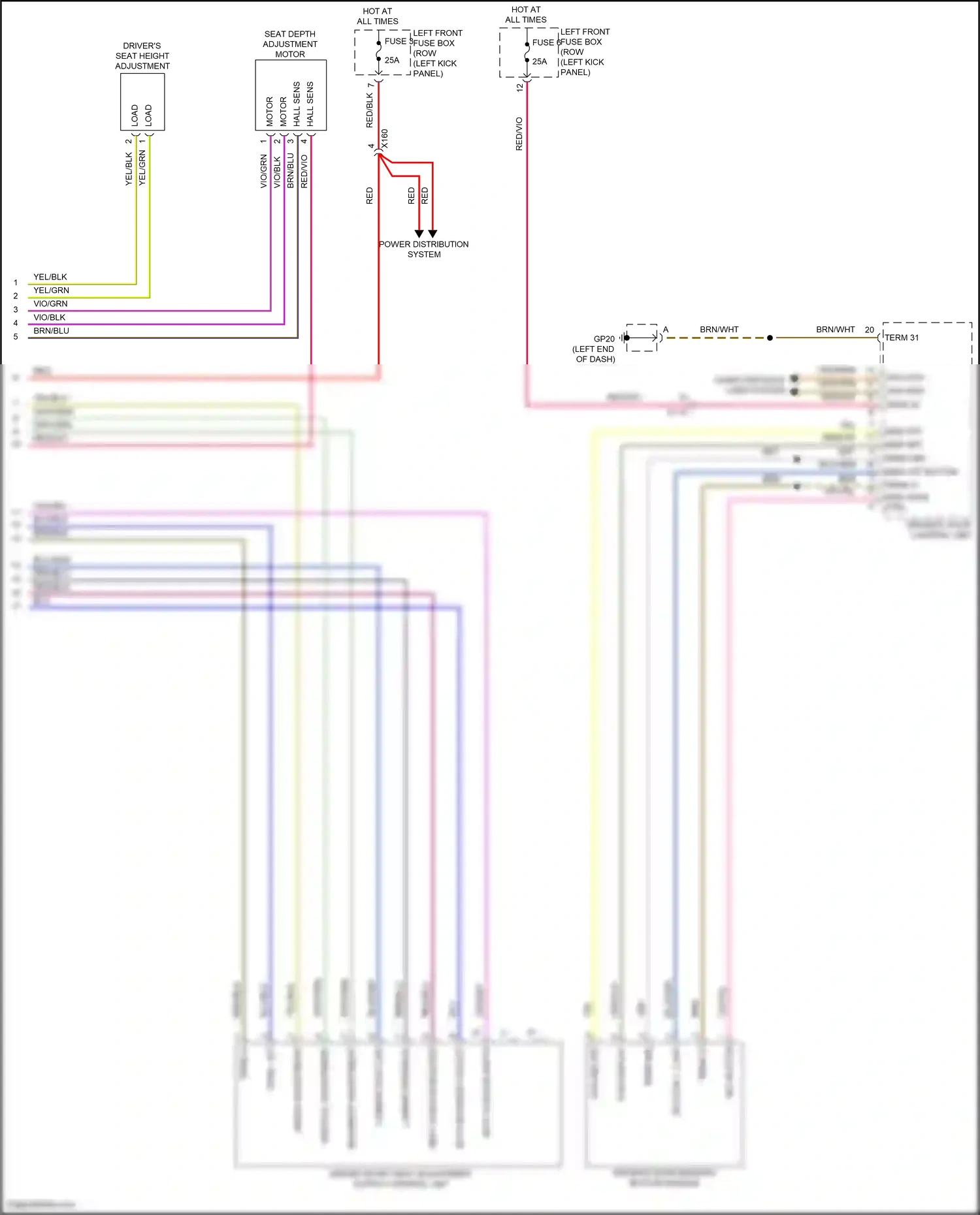 Wiring diagram computer data lines system for Porsche Cayman GT4 982 (2019-2024) (13 of 84)