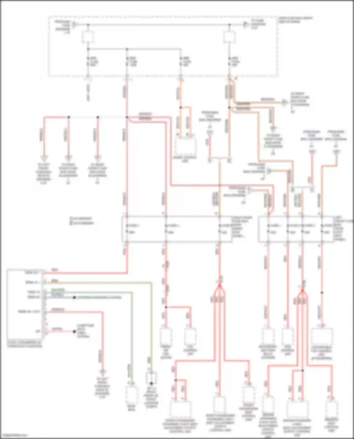 Wiring diagram fuse 1 for Porsche Cayman GT4 982 (2019-2024) (5 of 30)