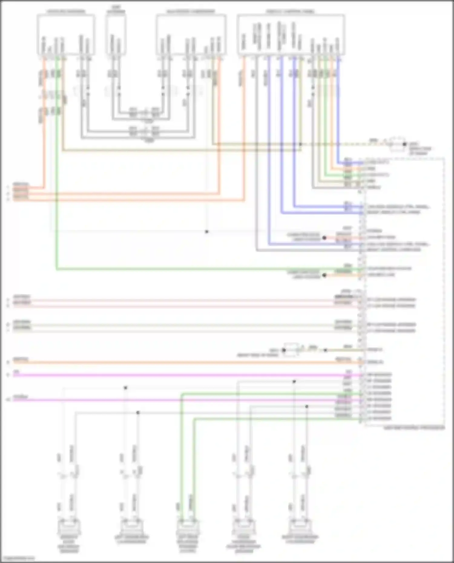 Wiring diagram gry/brn for Porsche Cayman GT4 982 (2019-2024) (2 of 11)