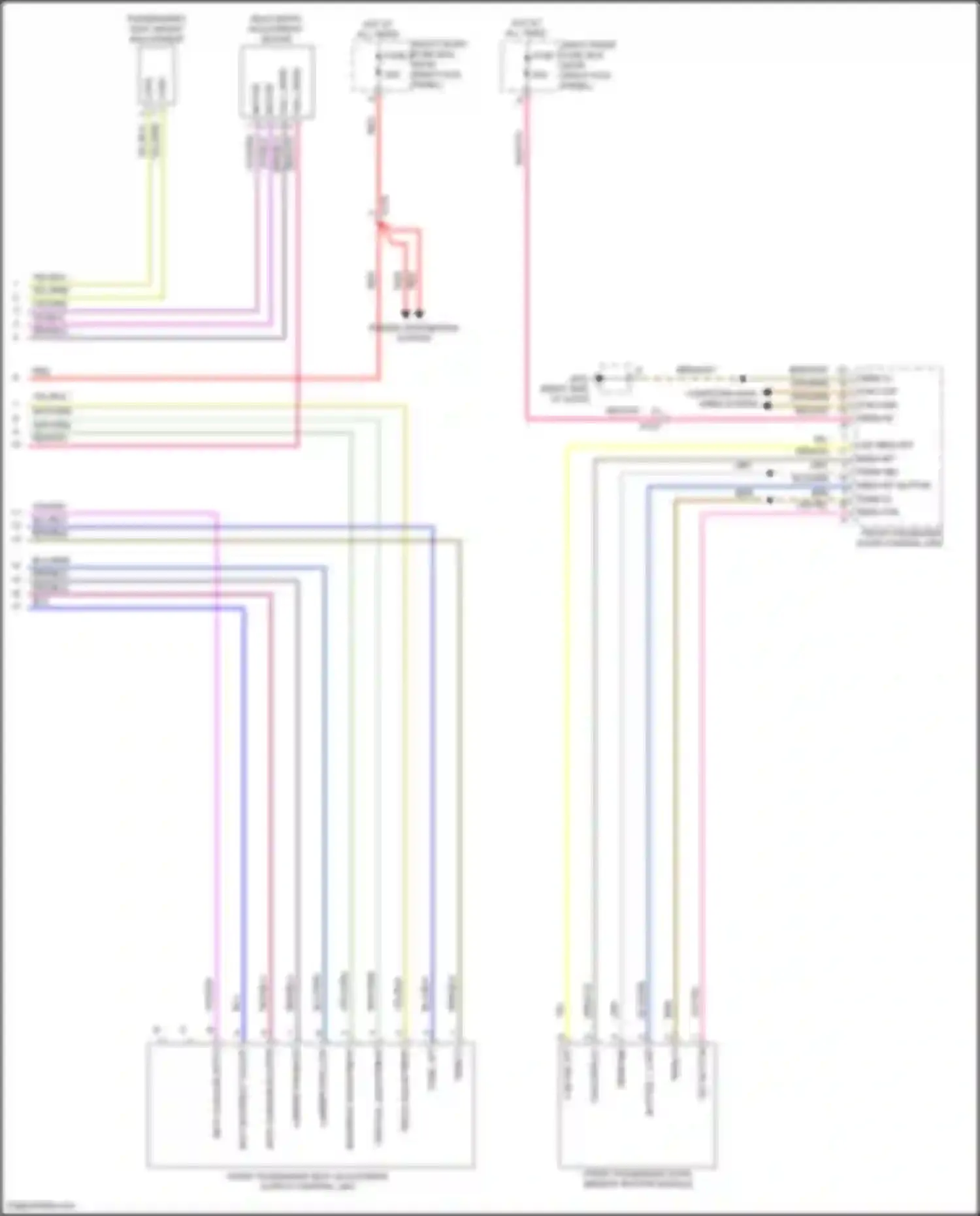 Wiring diagram lambda ctrl for Porsche Cayman GT4 982 (2019-2024)
