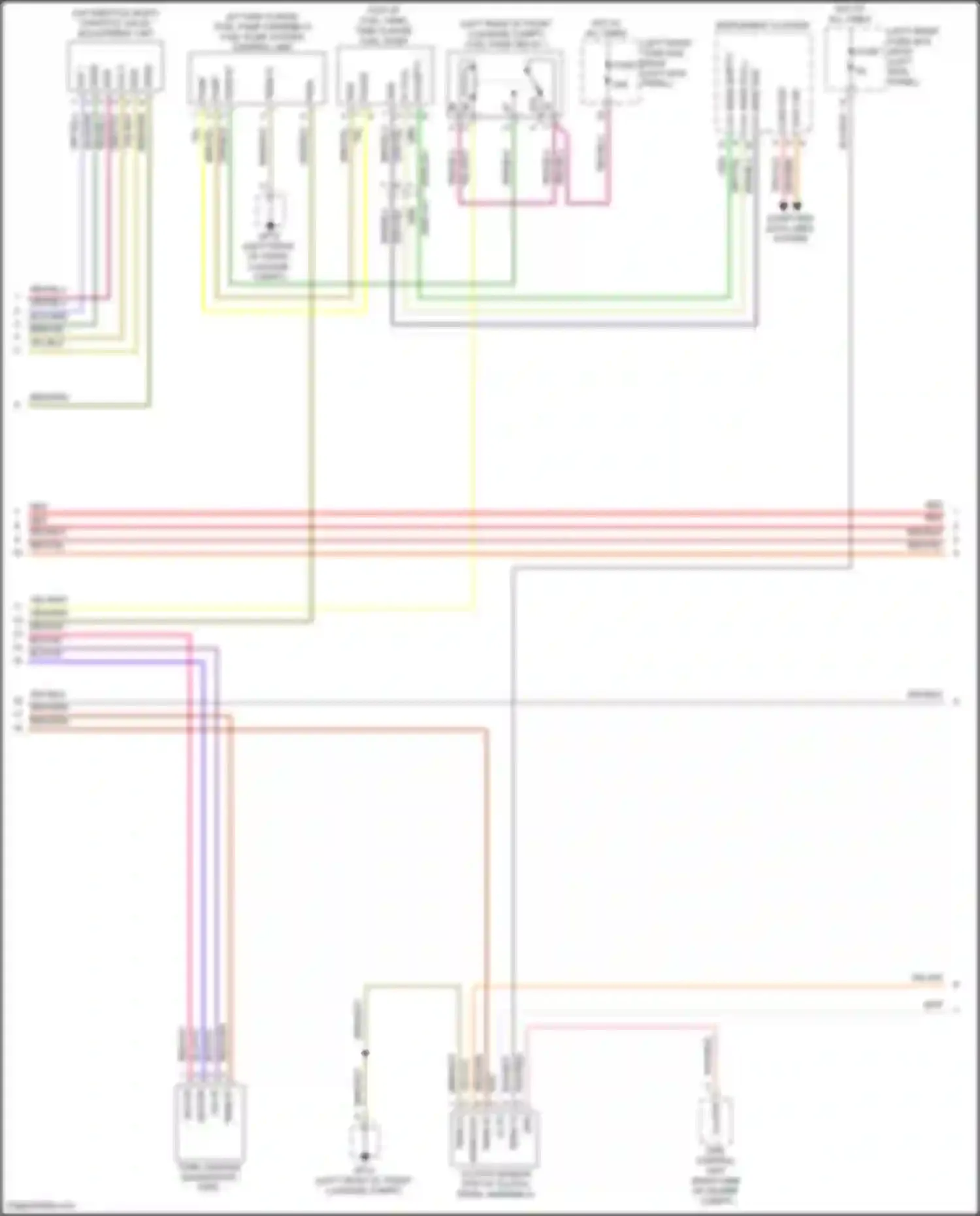 Wiring diagram epb control unit for Porsche Cayman GT4 982 (2019-2024)