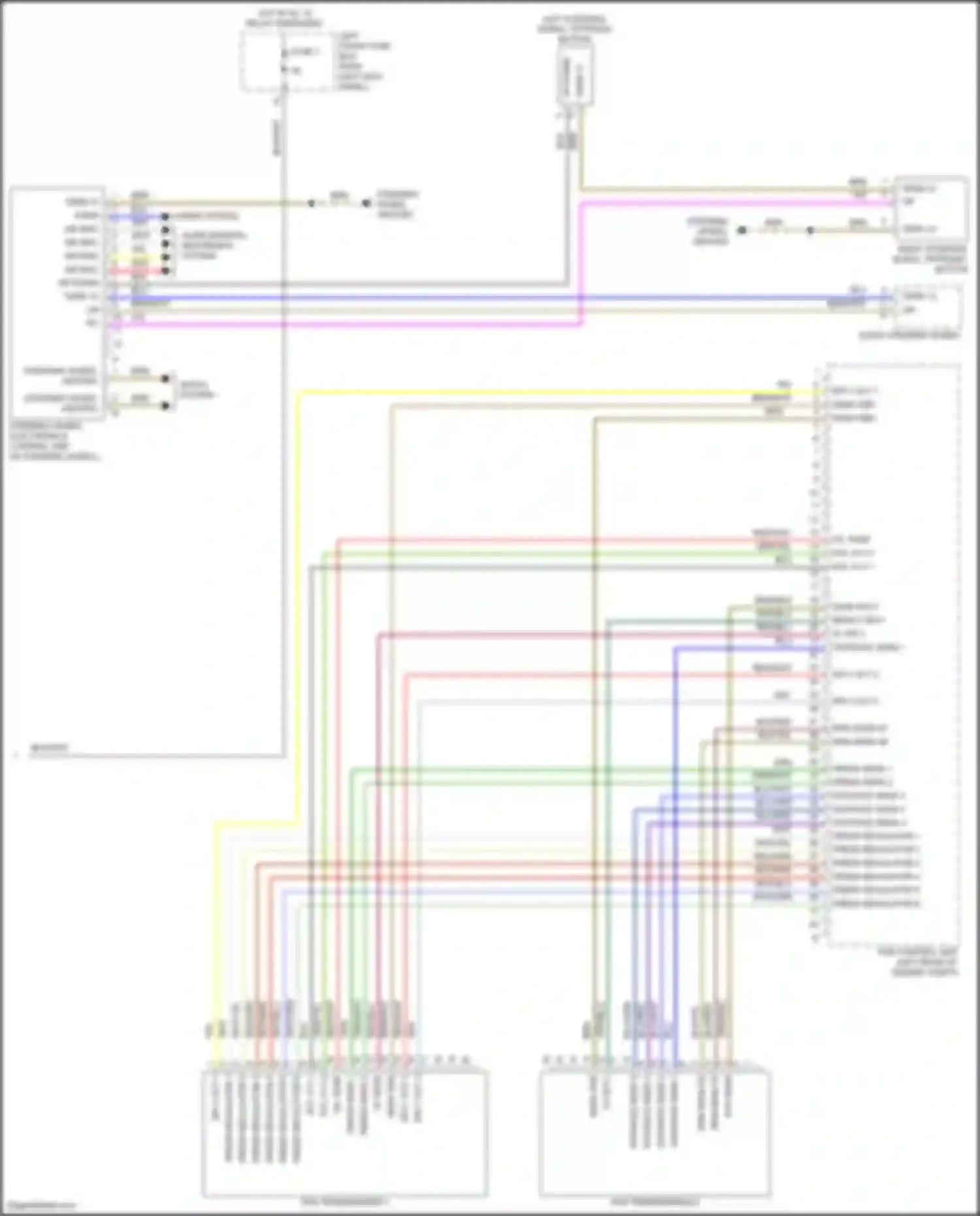 Wiring diagram tip-up for Porsche Cayman GT4 982 (2019-2024)