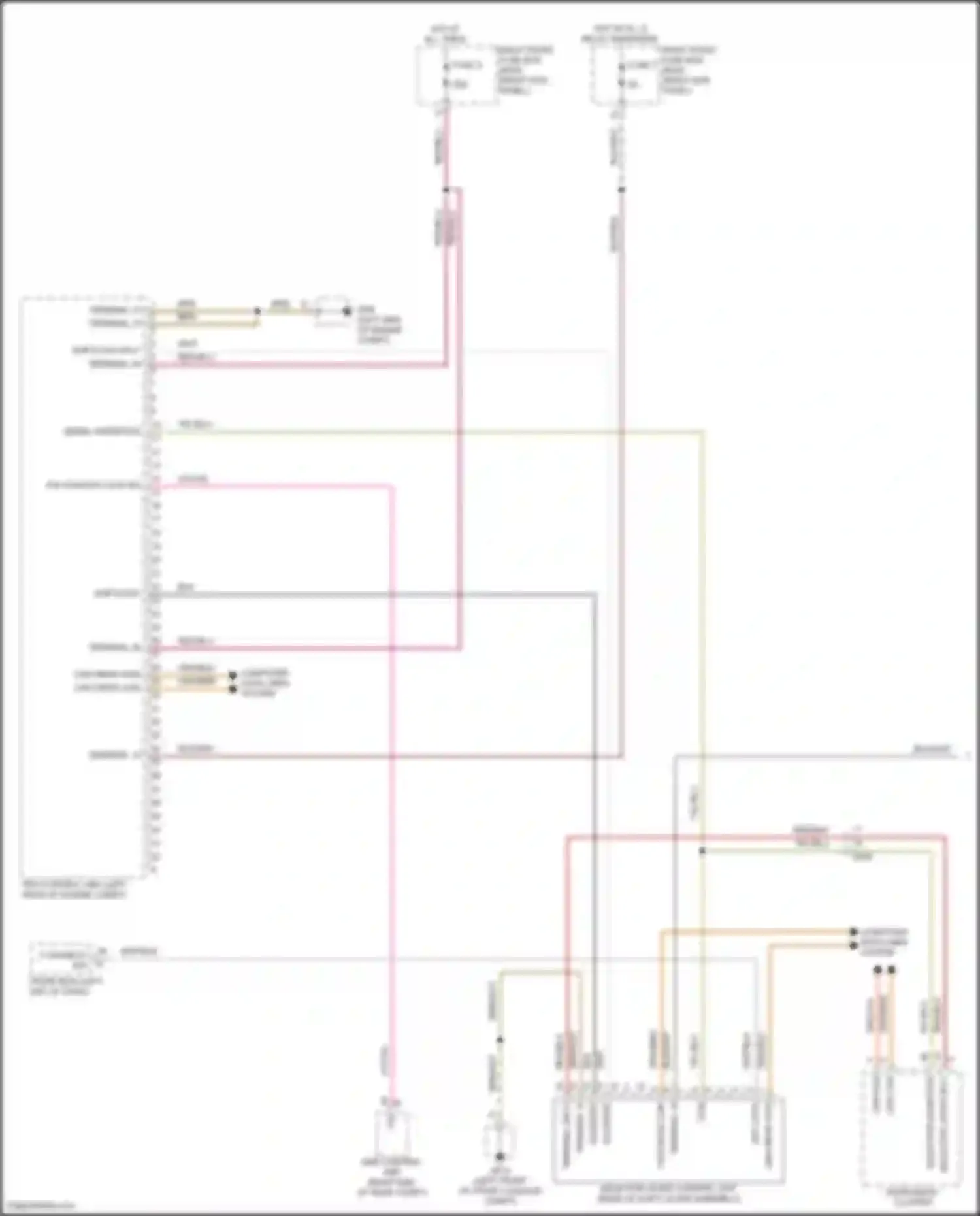 Wiring diagram serial interface for Porsche Cayman GT4 982 (2019-2024)