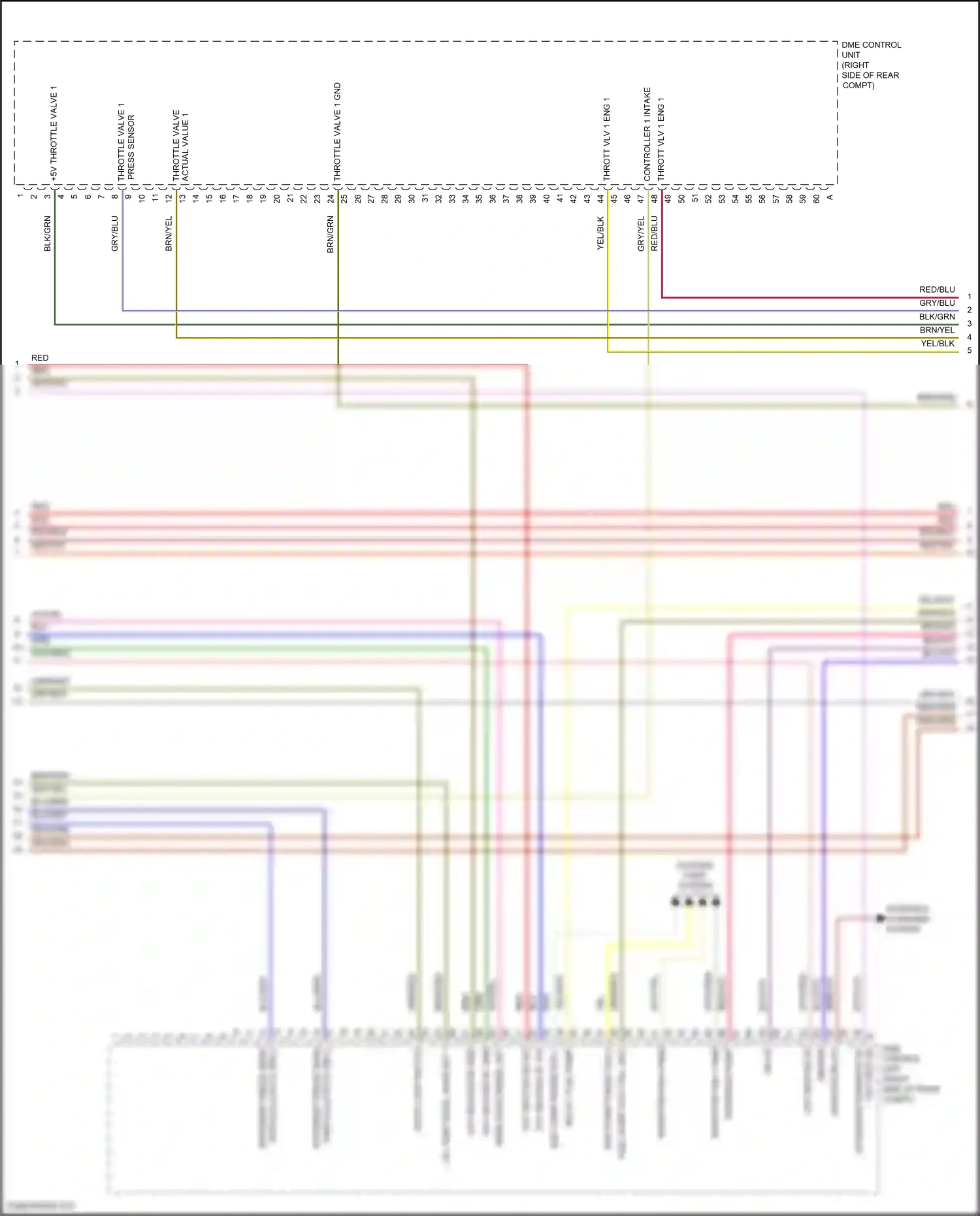 Wiring diagram press sensor for Porsche Cayman GT4 982 (2019-2024) (1 of 1)