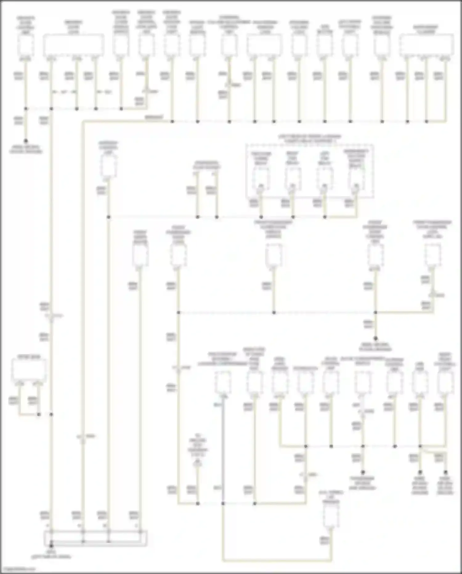 Wiring diagram right fan relay for Porsche Cayman GT4 982 (2019-2024) (3 of 6)
