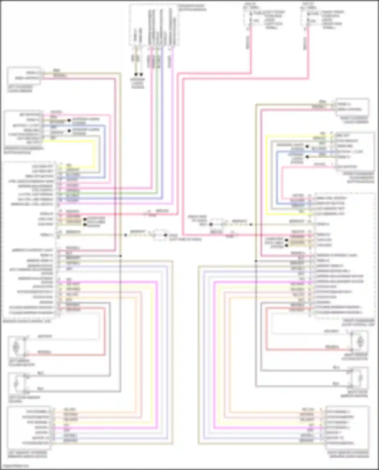 Wiring diagram ctrl switch memory save for Porsche Cayman GT4 982 (2019-2024)