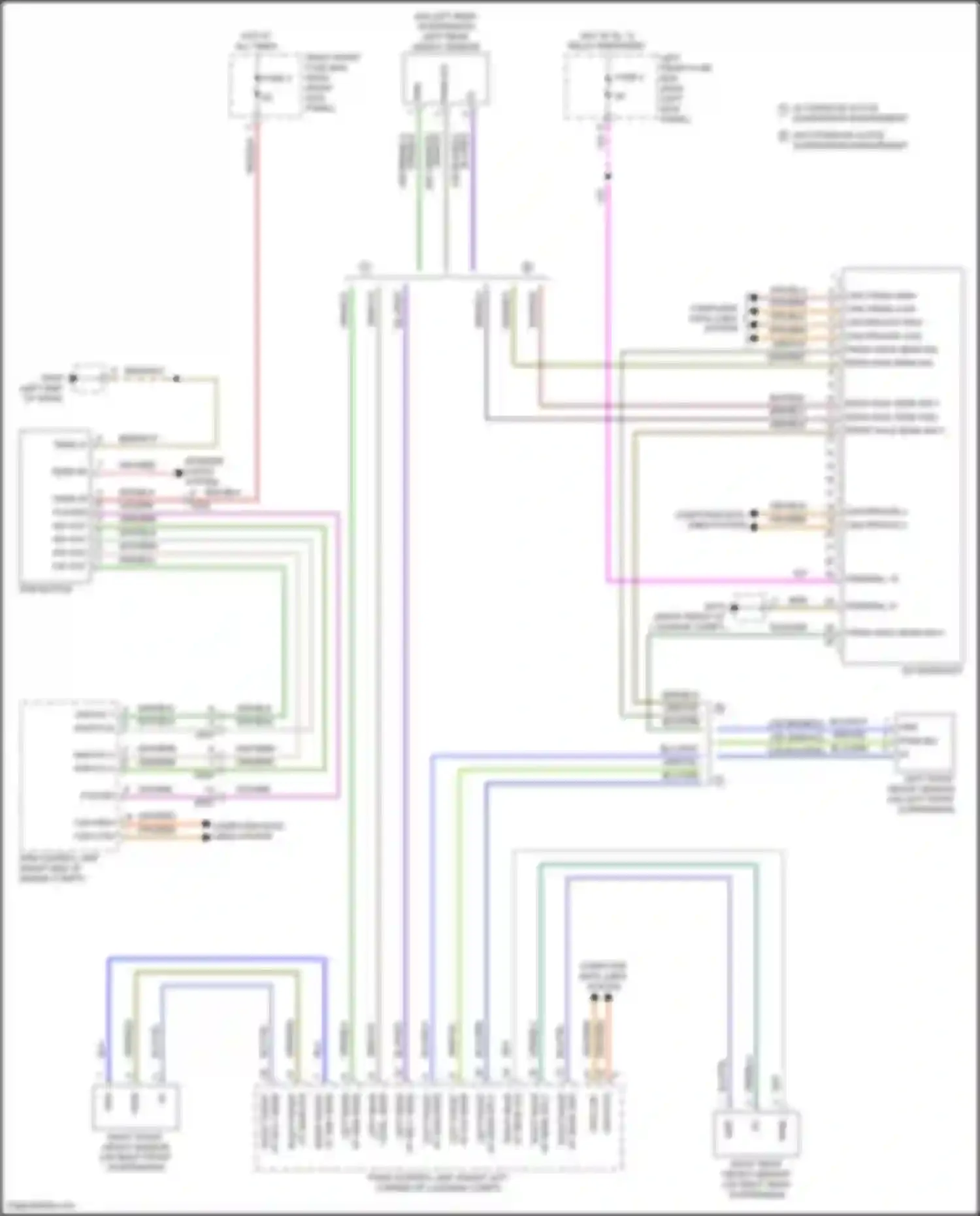 Wiring diagram wht/blk for Porsche Cayman GT4 982 (2019-2024) (22 of 33)
