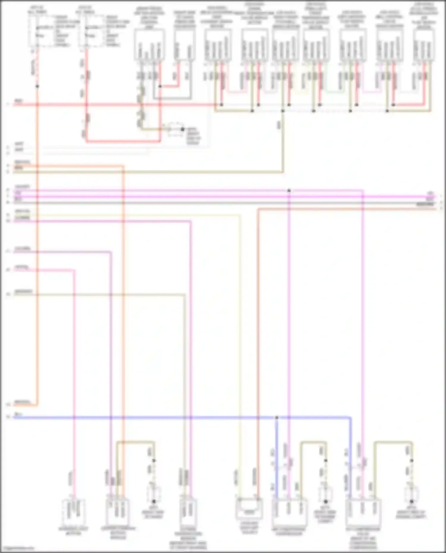 Wiring diagram wht/grn for Porsche Cayman GT4 982 (2019-2024) (11 of 15)