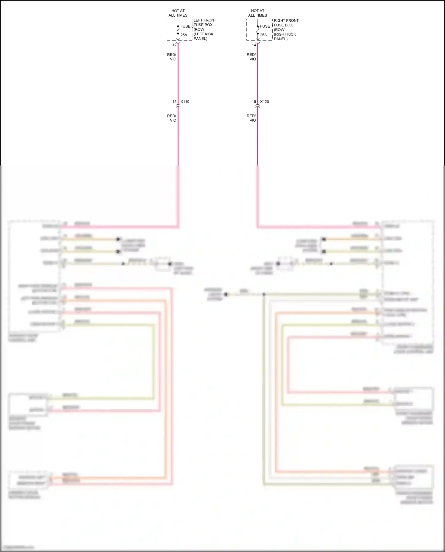 Wiring diagram window coded for Porsche Cayman GT4 982 (2019-2024) (1 of 1)