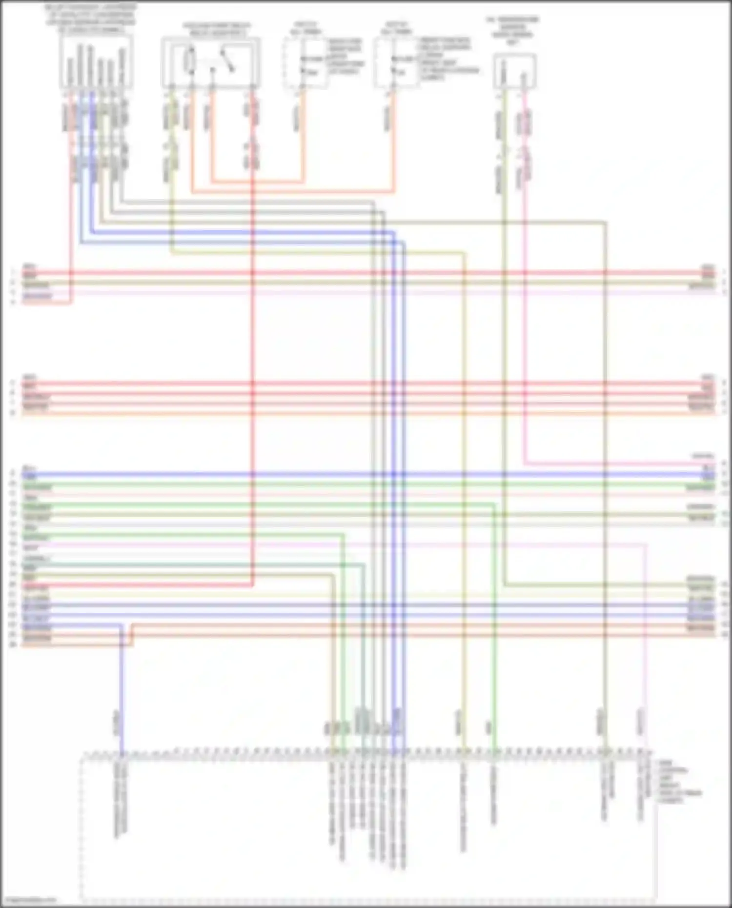 Cayman GTS Porsche 982 (2016-2024): Wiring diagram engine performance 4.0l turbo (5 of 8)