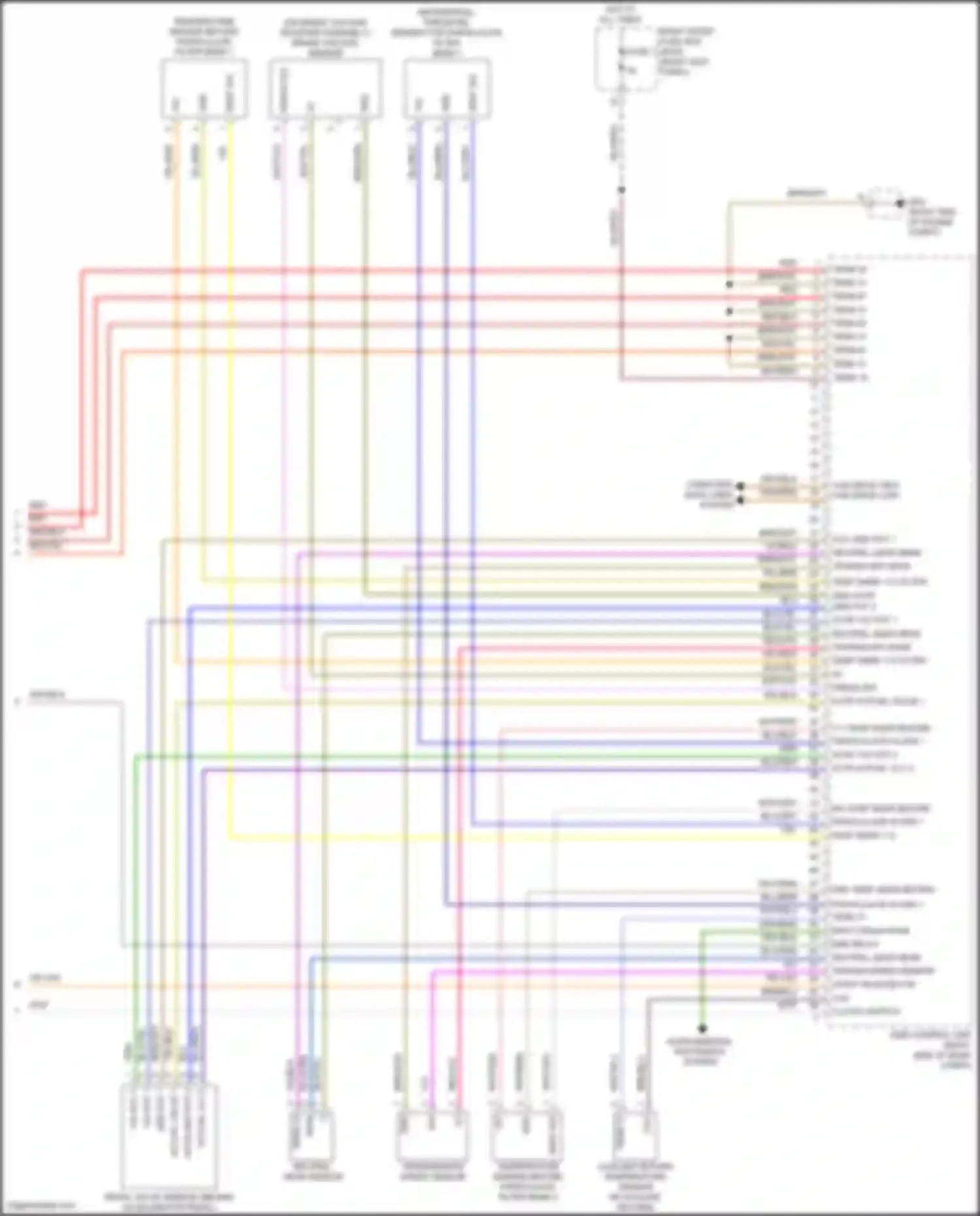 Cayman GTS Porsche 982 (2016-2024): Wiring diagram engine performance 4.0l turbo (8 of 8)
