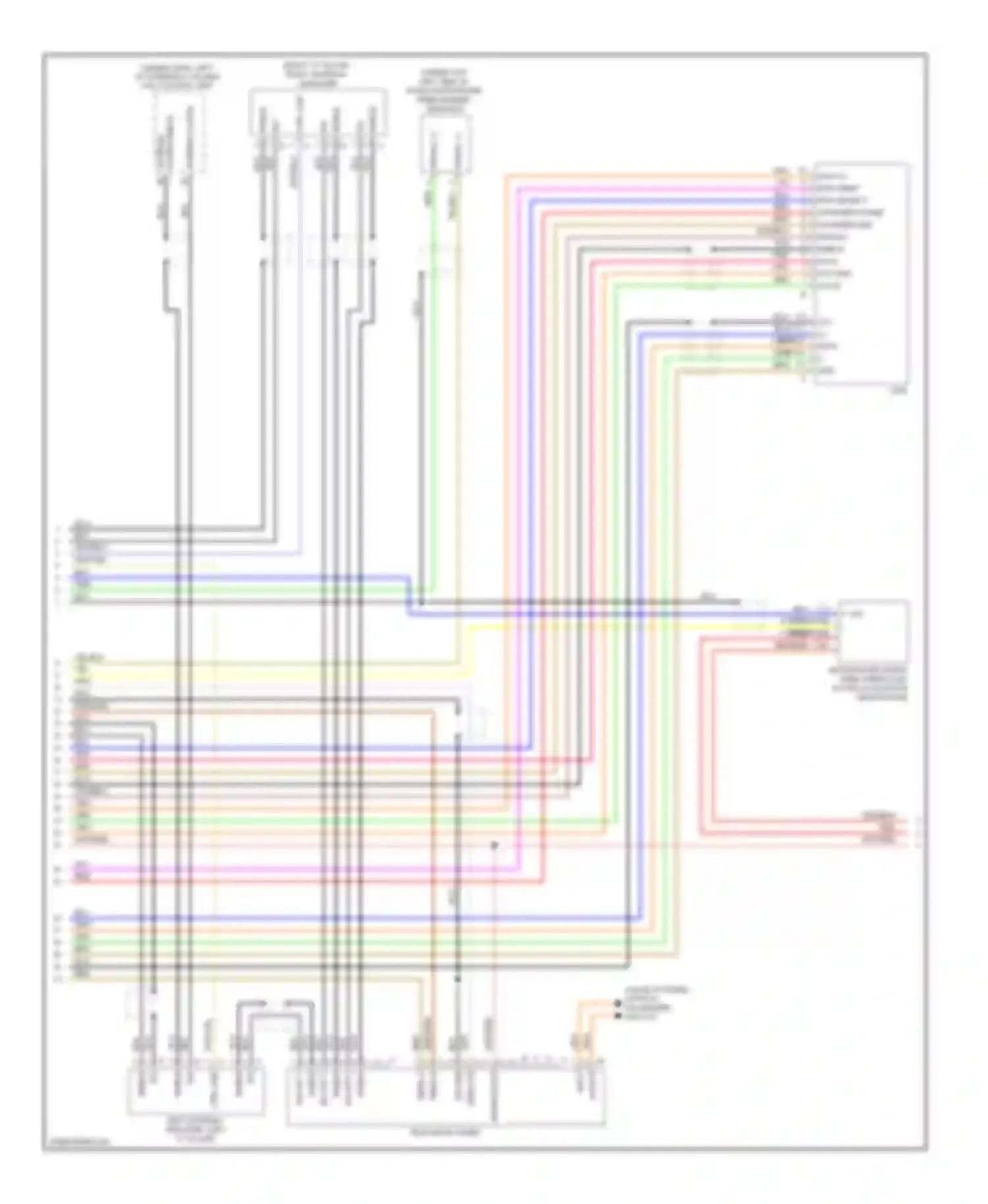 Cayman Porsche 987 facelift (2009-2012): Navigation circuit, with bose (2 of 3)