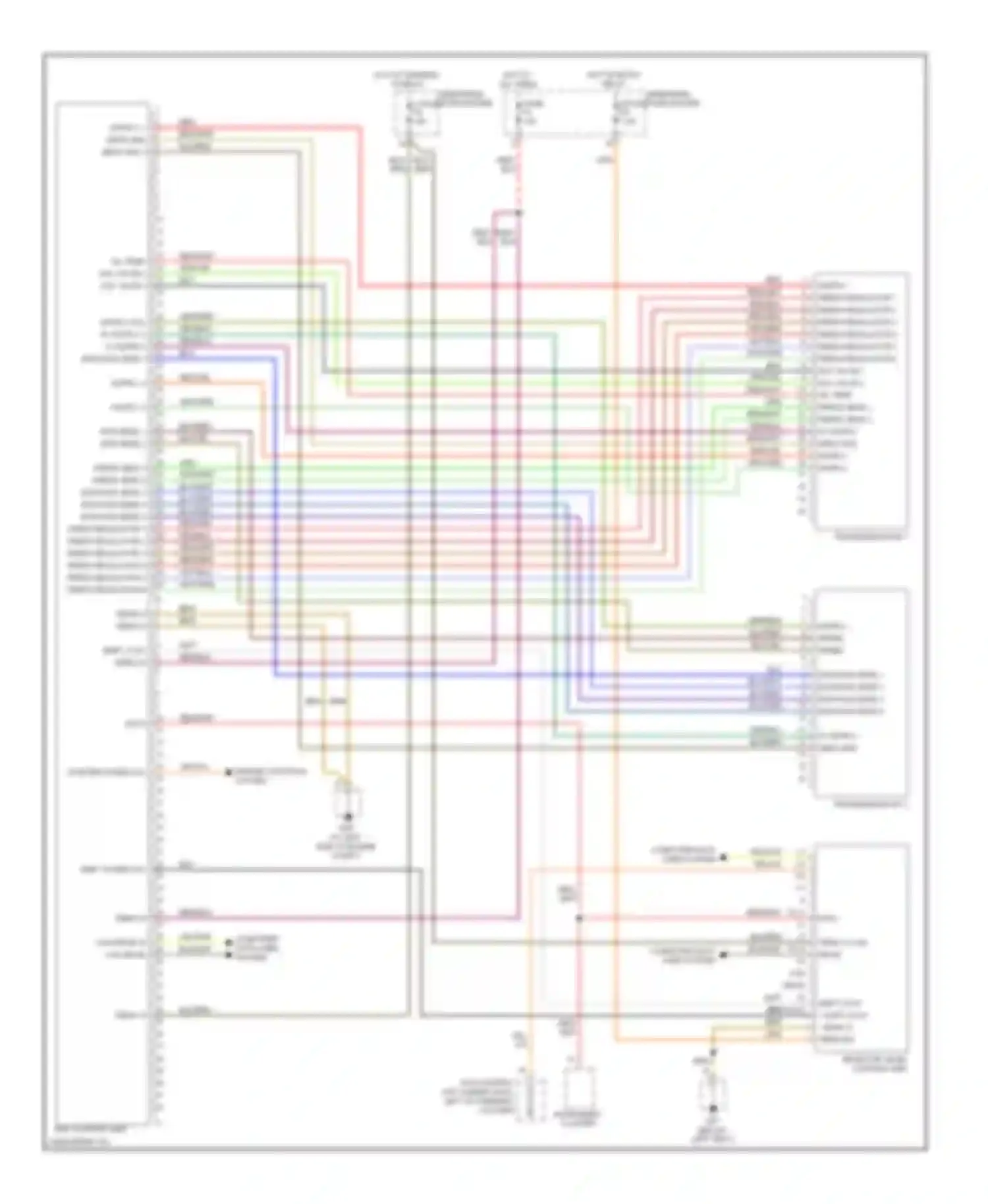 Wiring diagram can drive hi can drive lo for Porsche Cayman 987 facelift (2009-2012) (1 of 1)