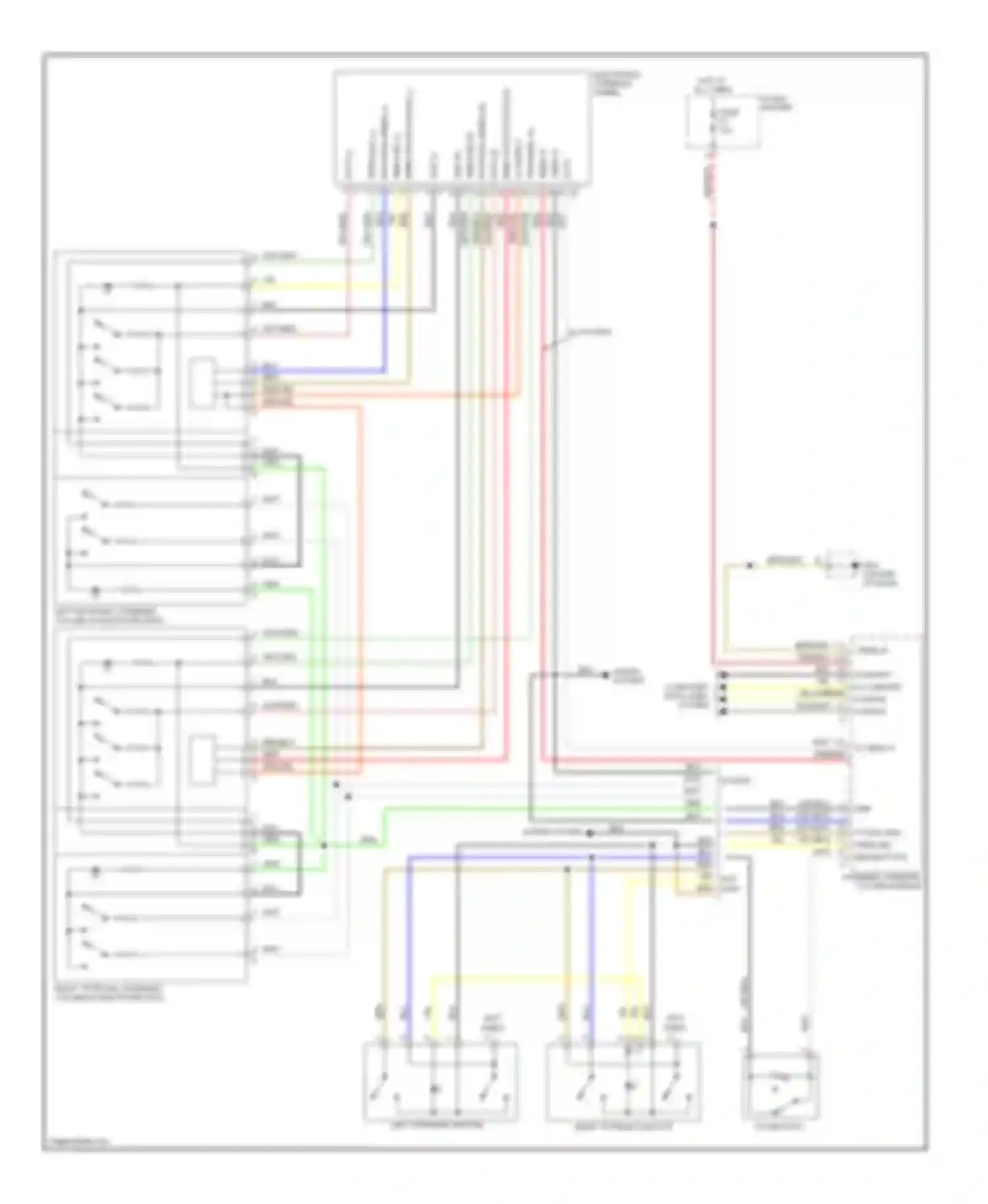 Wiring diagram grn for Porsche Cayman 987 facelift (2009-2012) (41 of 47)