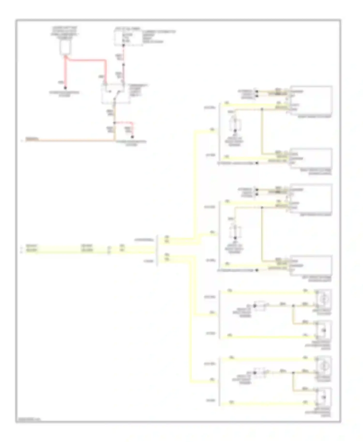 Wiring diagram grn for Porsche Cayman 987 facelift (2009-2012) (14 of 47)