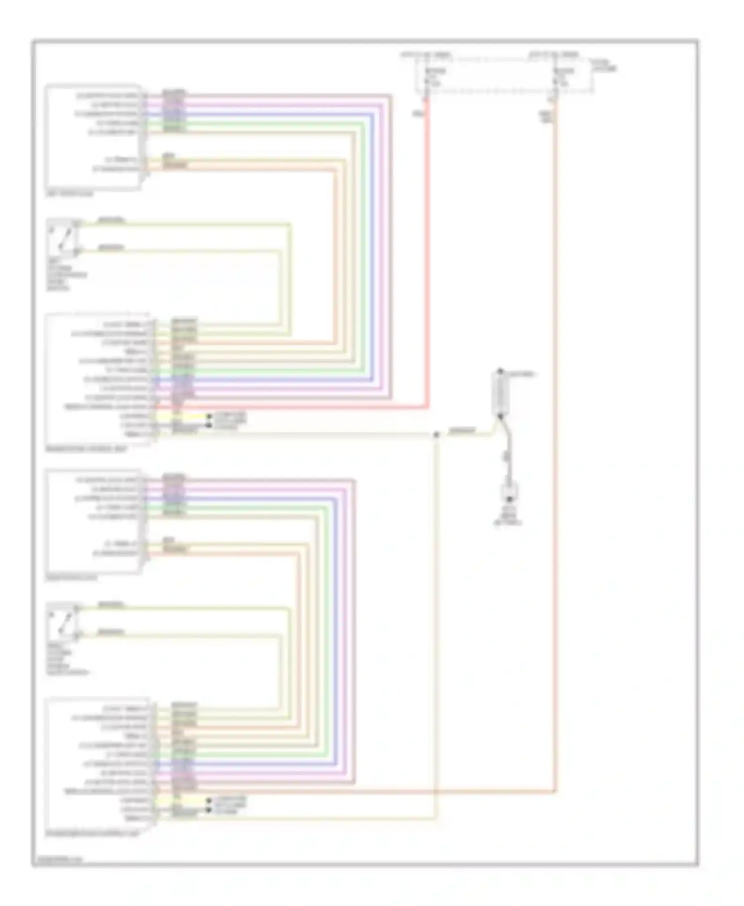 Wiring diagram grn for Porsche Cayman 987 facelift (2009-2012) (30 of 47)