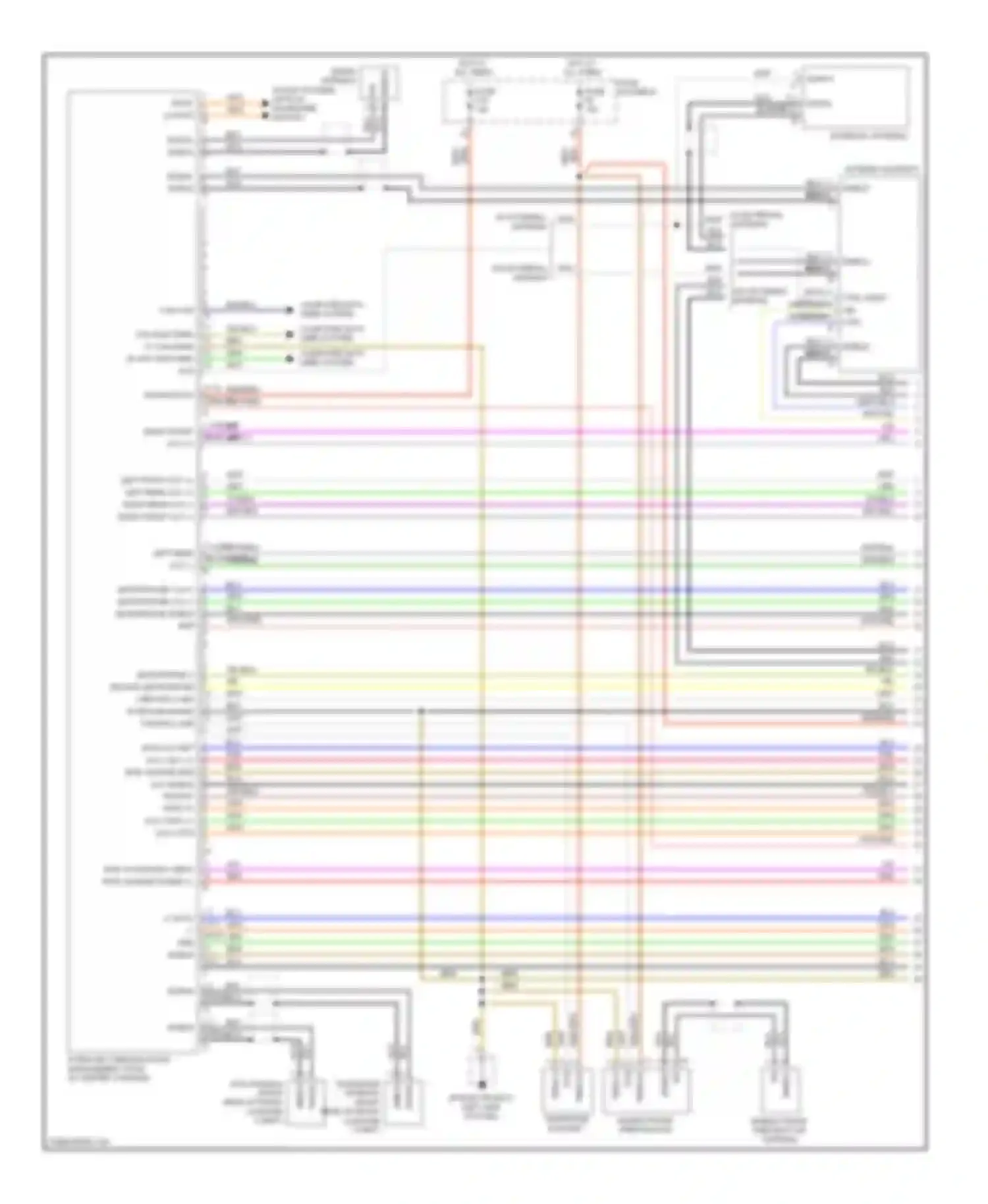 Wiring diagram gry/blk for Porsche Cayman 987 facelift (2009-2012) (6 of 20)