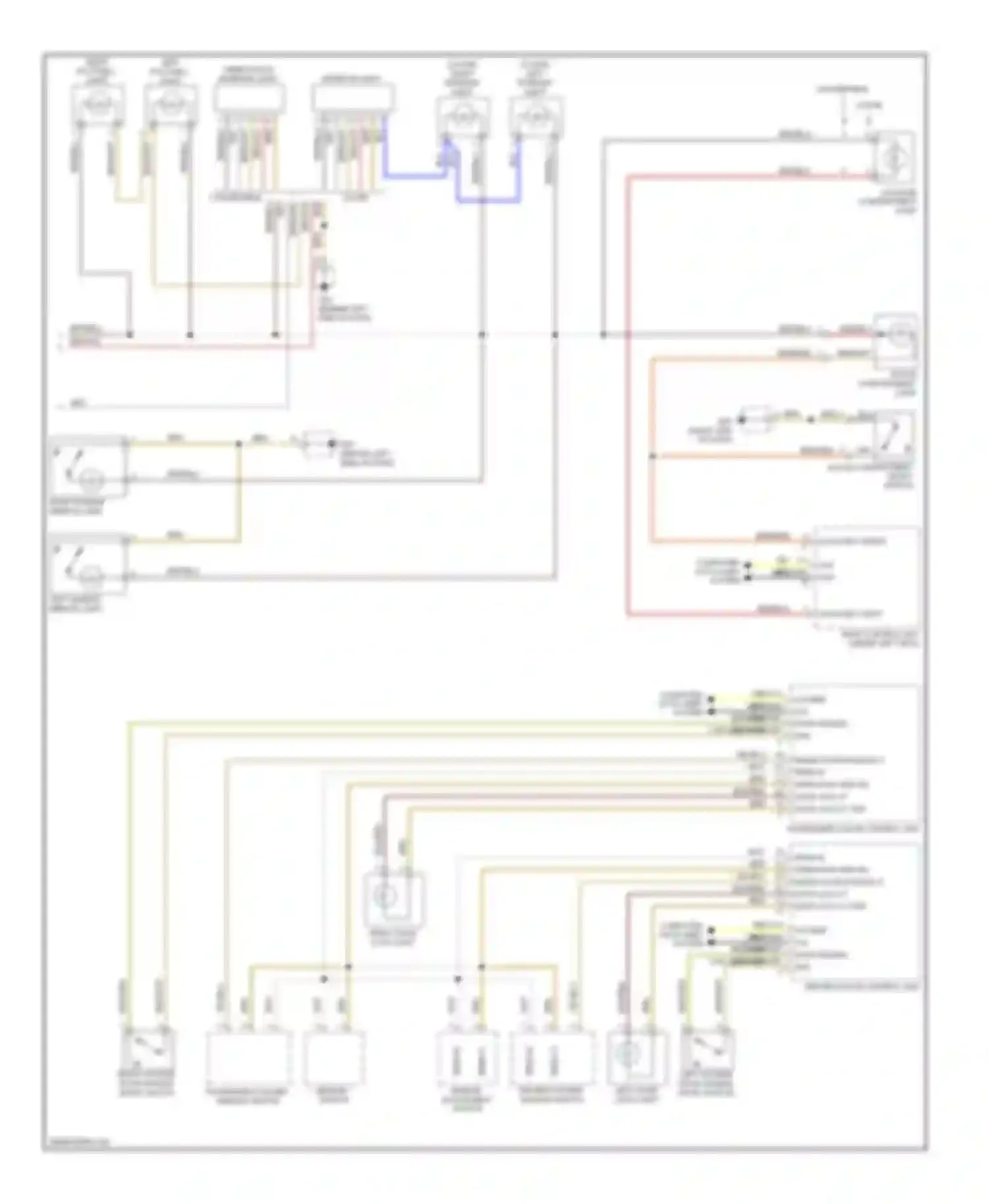 Wiring diagram red/blk for Porsche Cayman 987 facelift (2009-2012) (12 of 31)