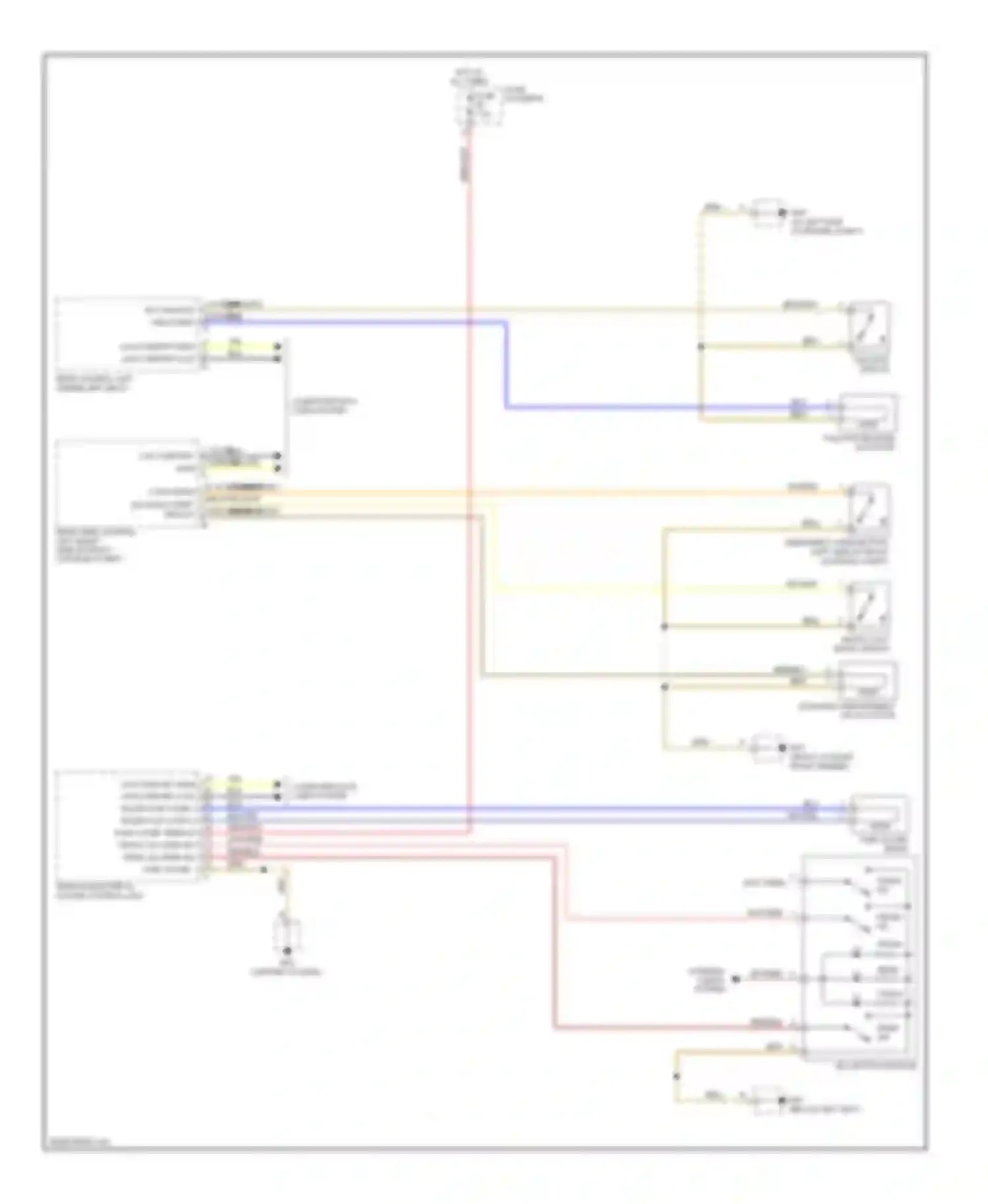 Wiring diagram red/blk for Porsche Cayman 987 facelift (2009-2012) (29 of 31)