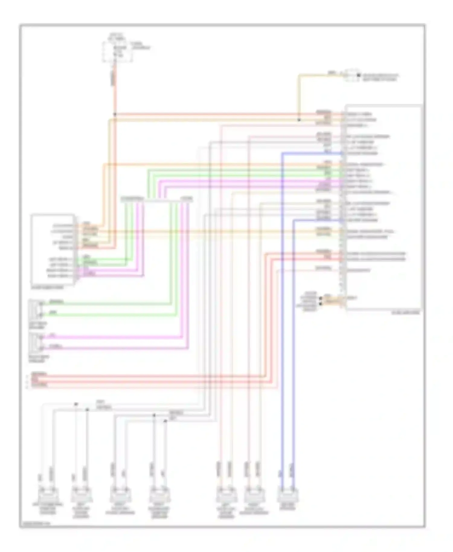 Wiring diagram red/brn for Porsche Cayman 987 facelift (2009-2012) (17 of 28)