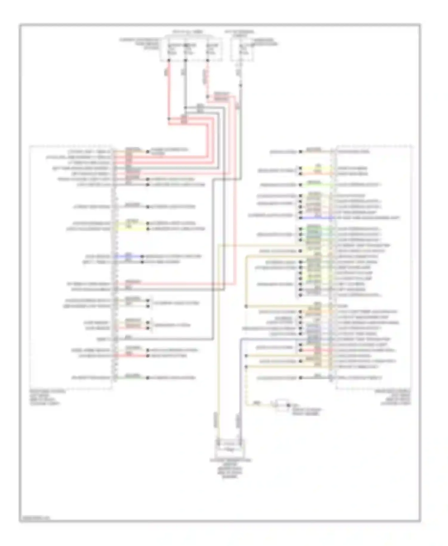 Wiring diagram yel/wht for Porsche Cayman 987 facelift (2009-2012) (7 of 37)