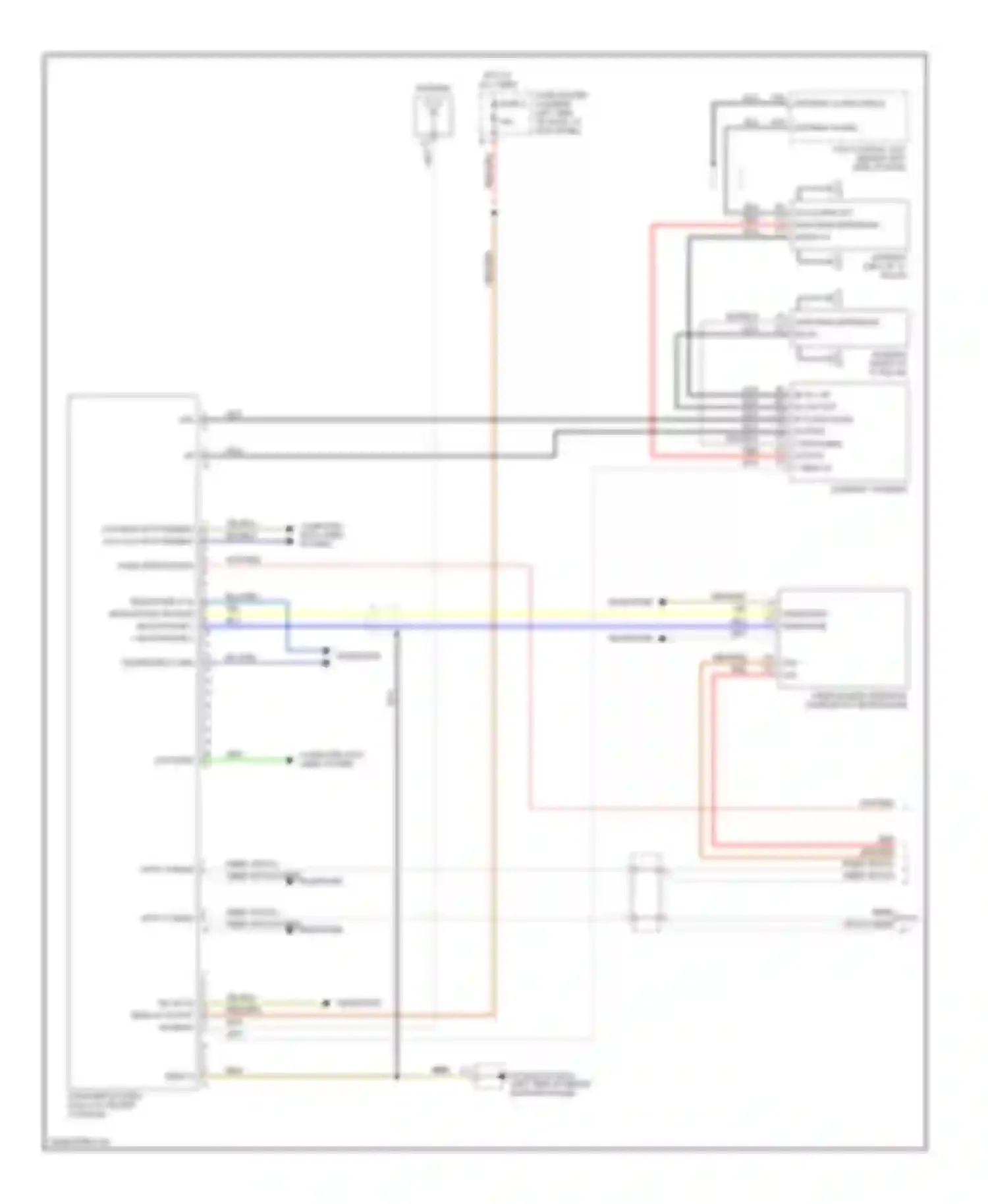 Wiring diagram nca for Porsche Cayman 987 (2005-2009) (24 of 40)
