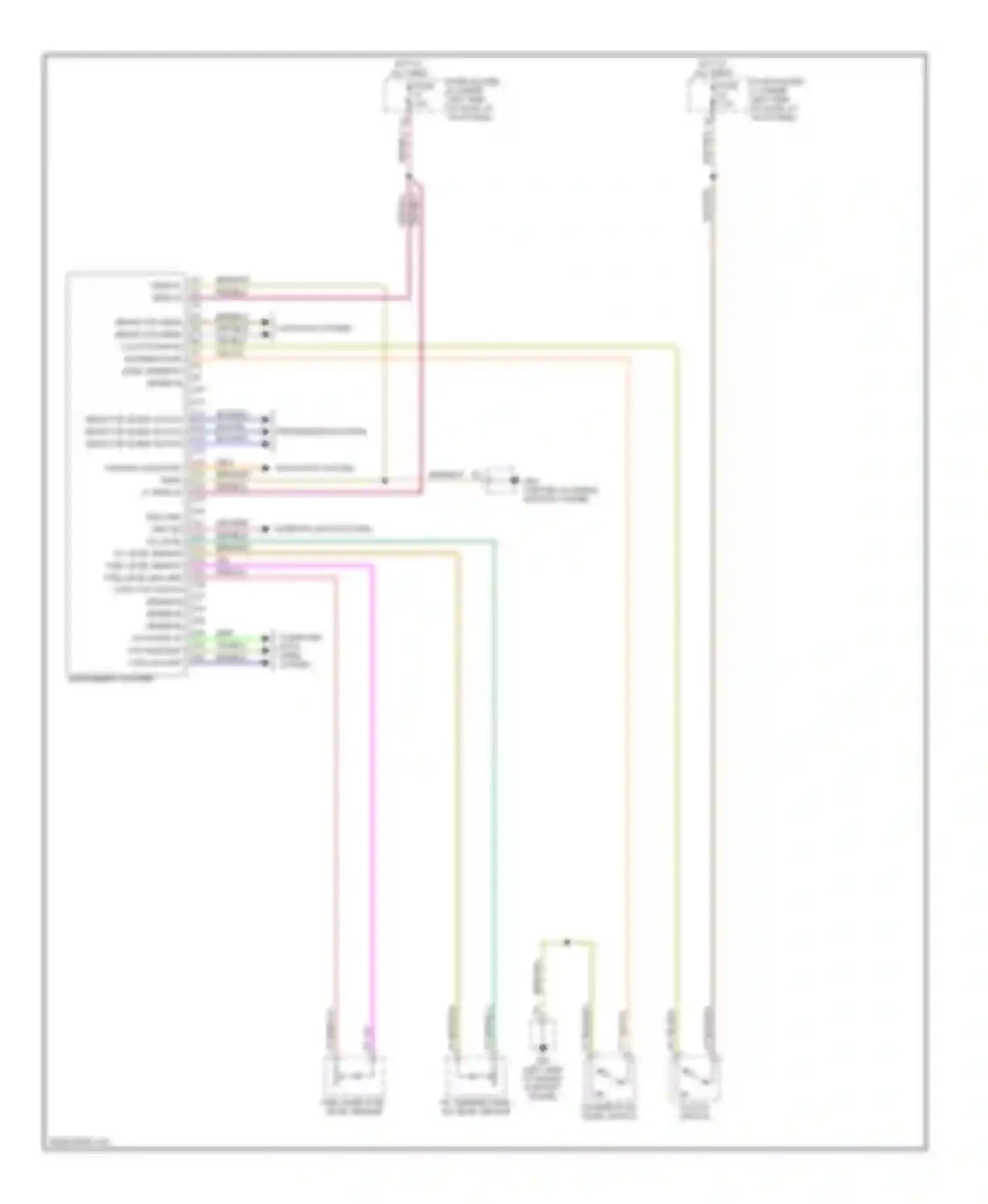 Wiring diagram term 31 term 30 for Porsche Cayman 987 (2005-2009) (1 of 1)