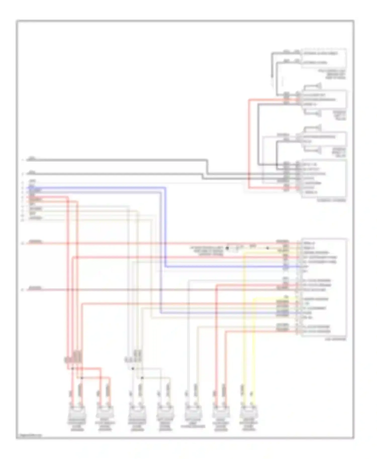 Wiring diagram wht/blk for Porsche Cayman 987 (2005-2009) (8 of 15)