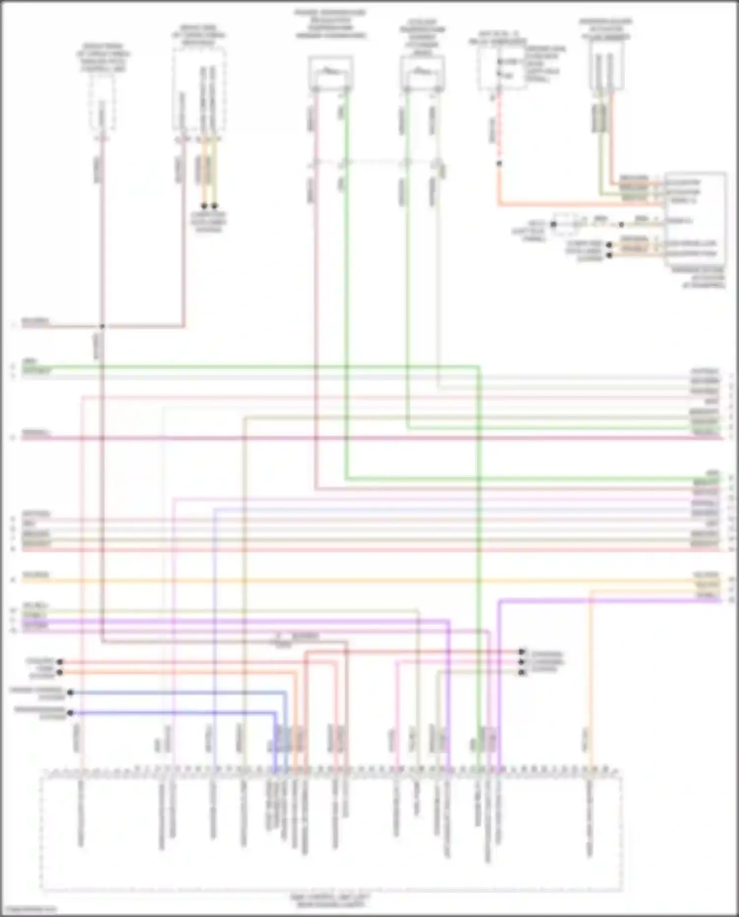 Macan GTS Porsche I facelift 2 (2021-2024): Wiring diagram engine performance 2.9l turbo (7 of 9)