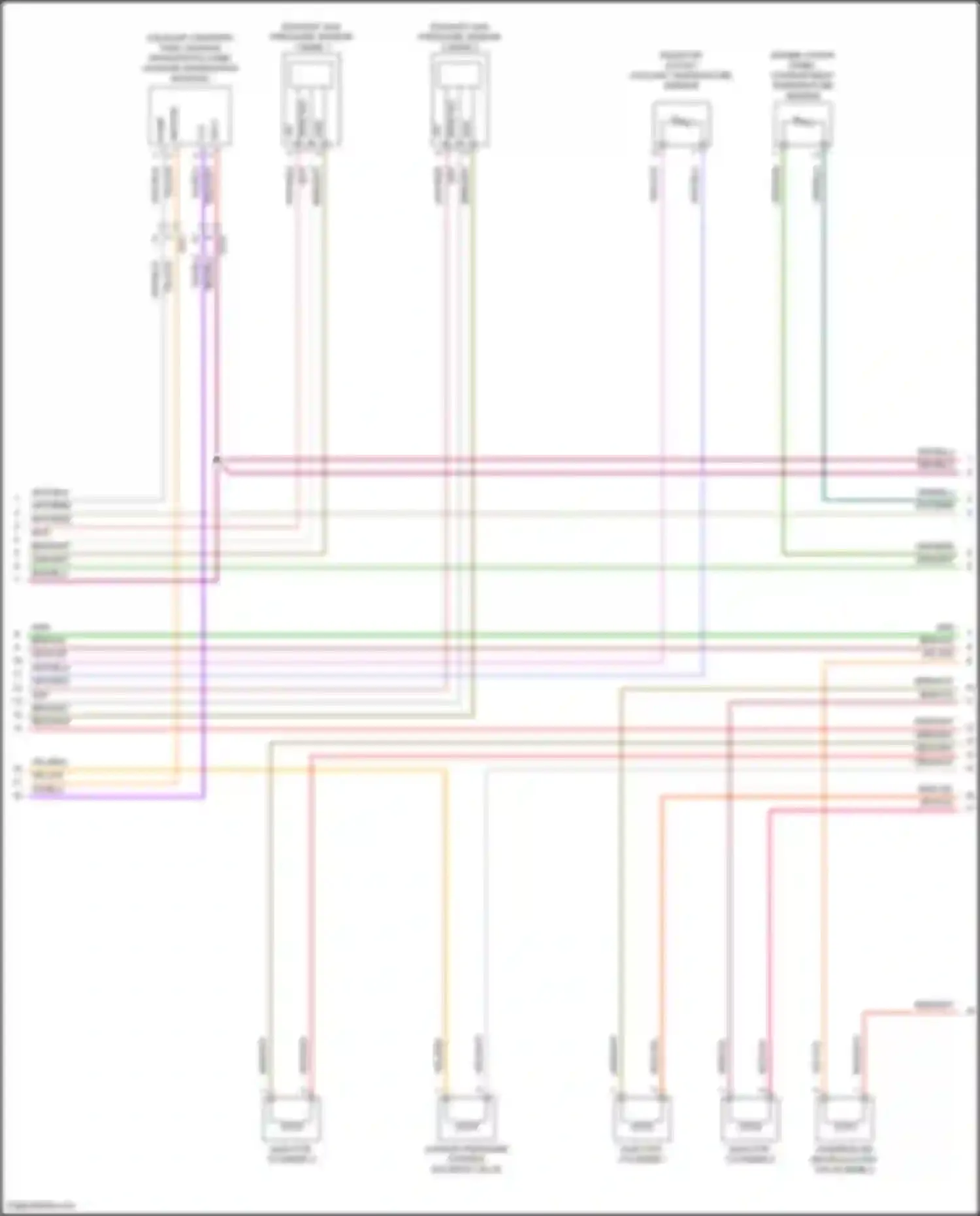 Macan GTS Porsche I facelift 2 (2021-2024): Wiring diagram engine performance 2.9l turbo (8 of 9)