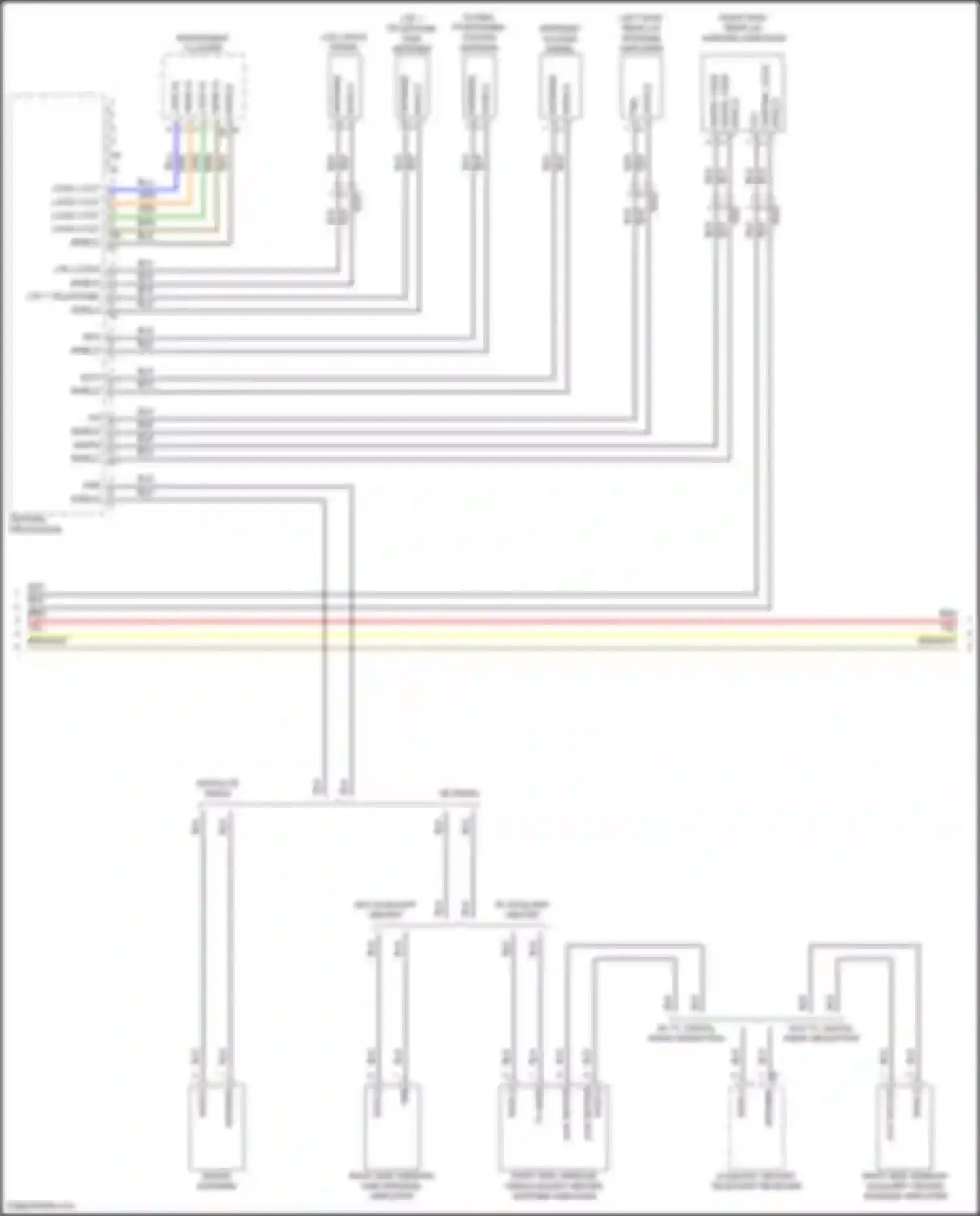 Wiring diagram auxiliary heater telestart receiver for Porsche Macan GTS I facelift 2 (2021-2024) (5 of 8)