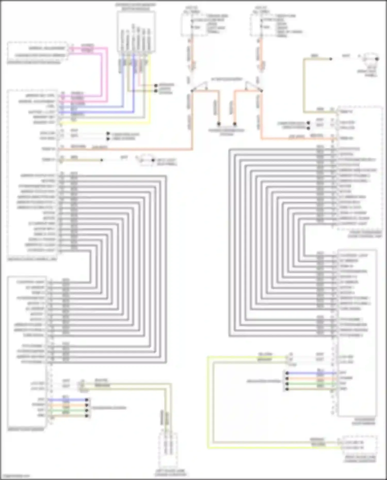 Wiring diagram blu for Porsche Macan GTS I facelift 2 (2021-2024) (14 of 67)
