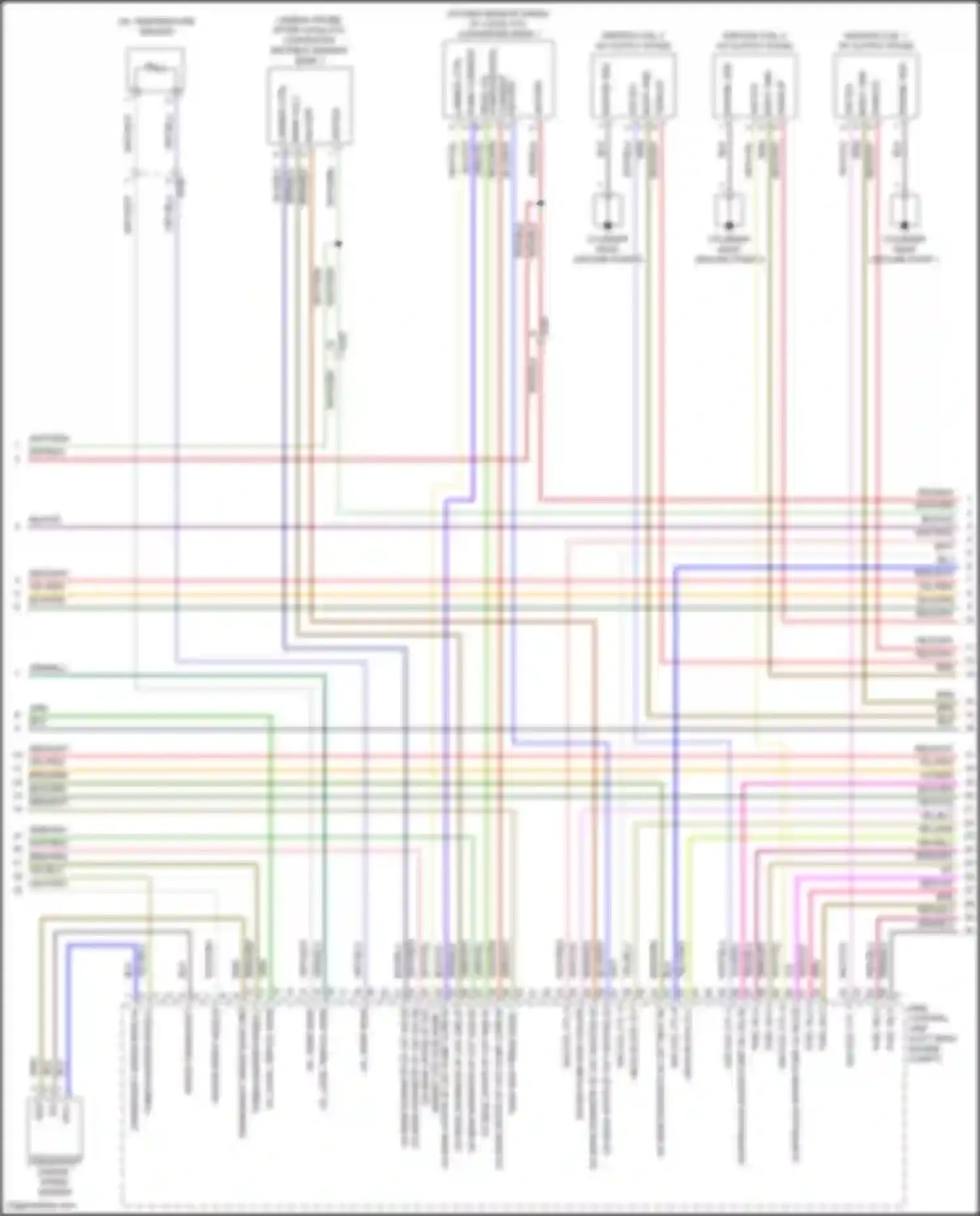 Wiring diagram controlled water pump ls valve for Porsche Macan GTS I facelift 2 (2021-2024) (1 of 1)