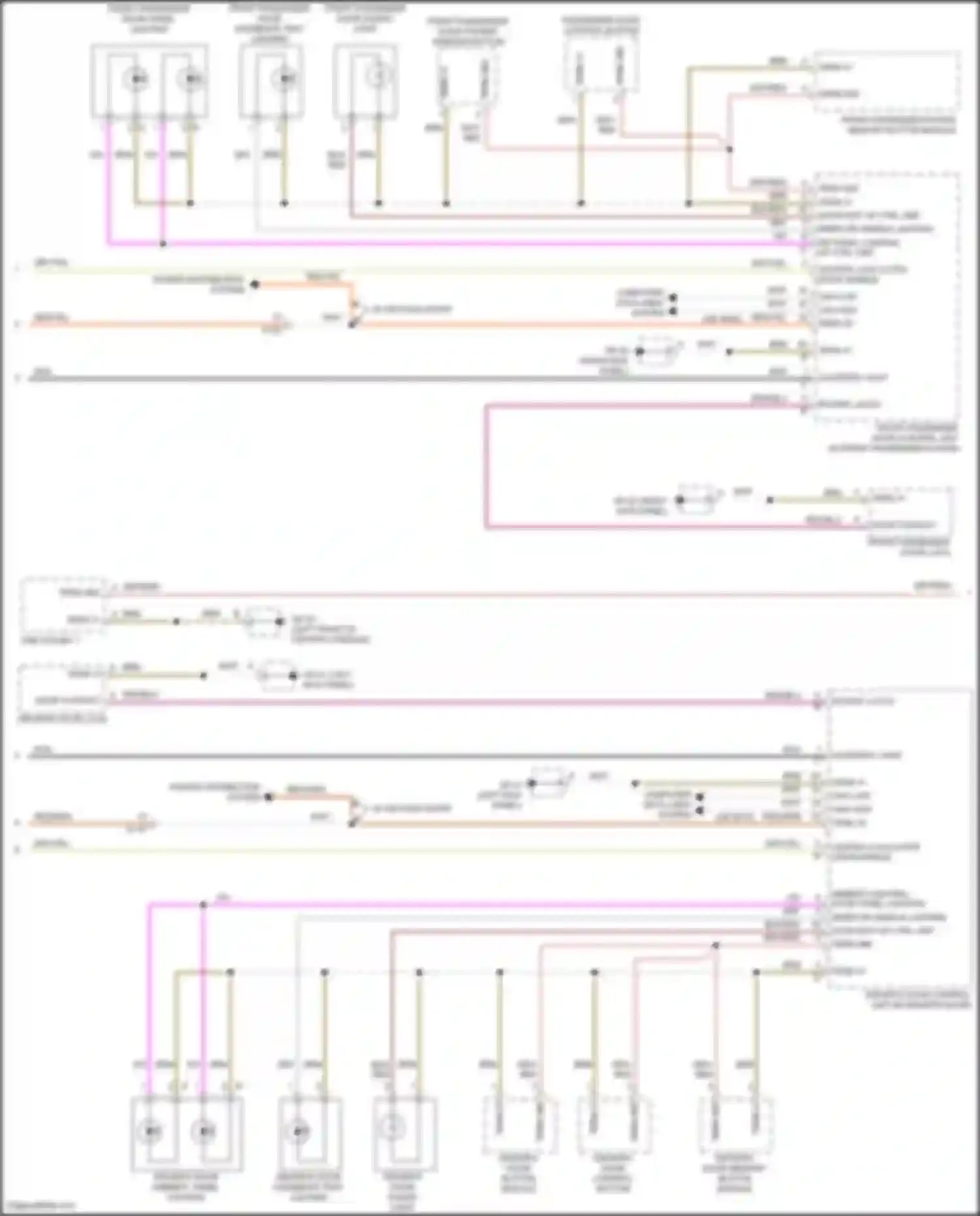 Wiring diagram gry/red for Porsche Macan GTS I facelift 2 (2021-2024) (26 of 36)