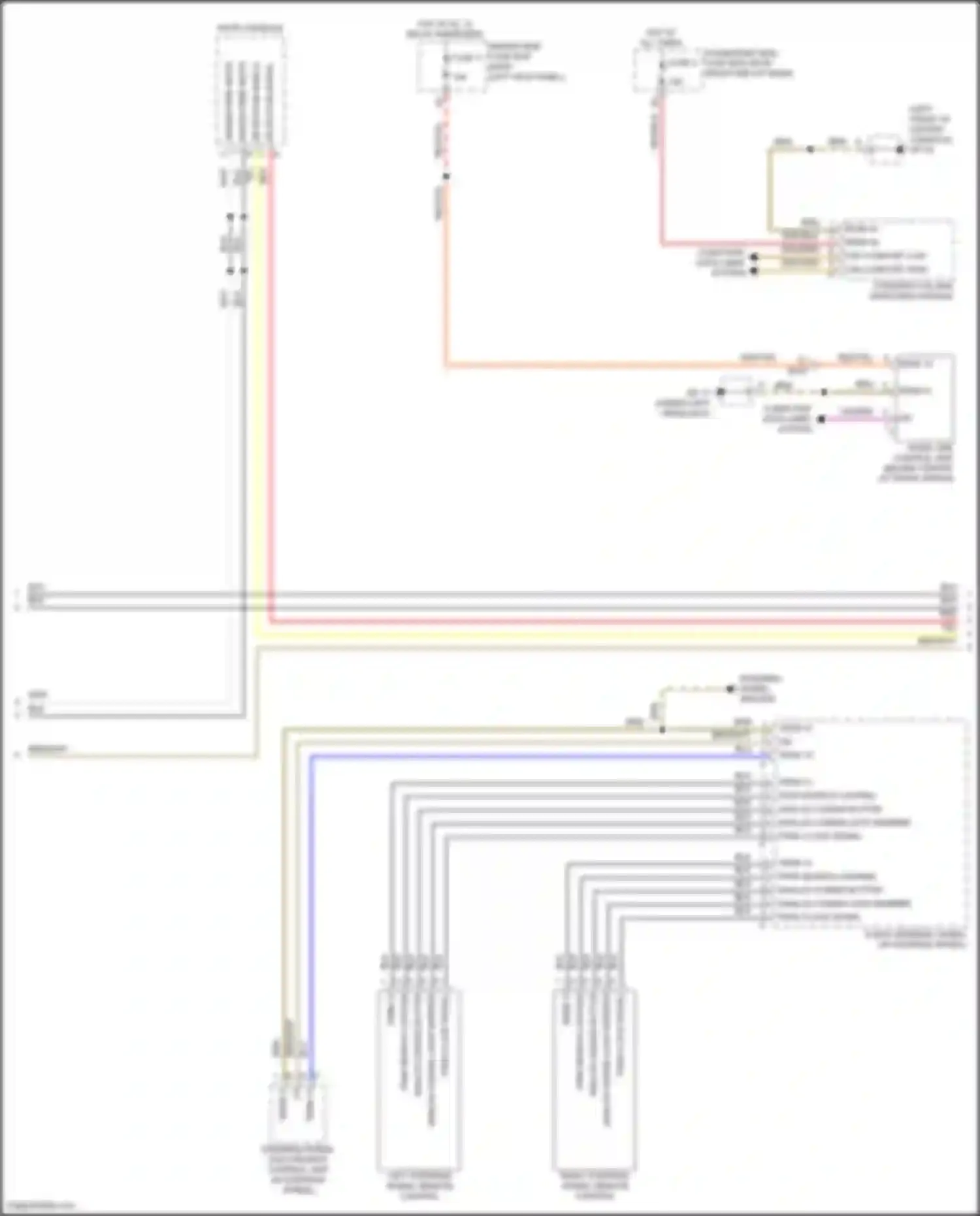 Wiring diagram hands-free mcph + for Porsche Macan GTS I facelift 2 (2021-2024) (1 of 6)