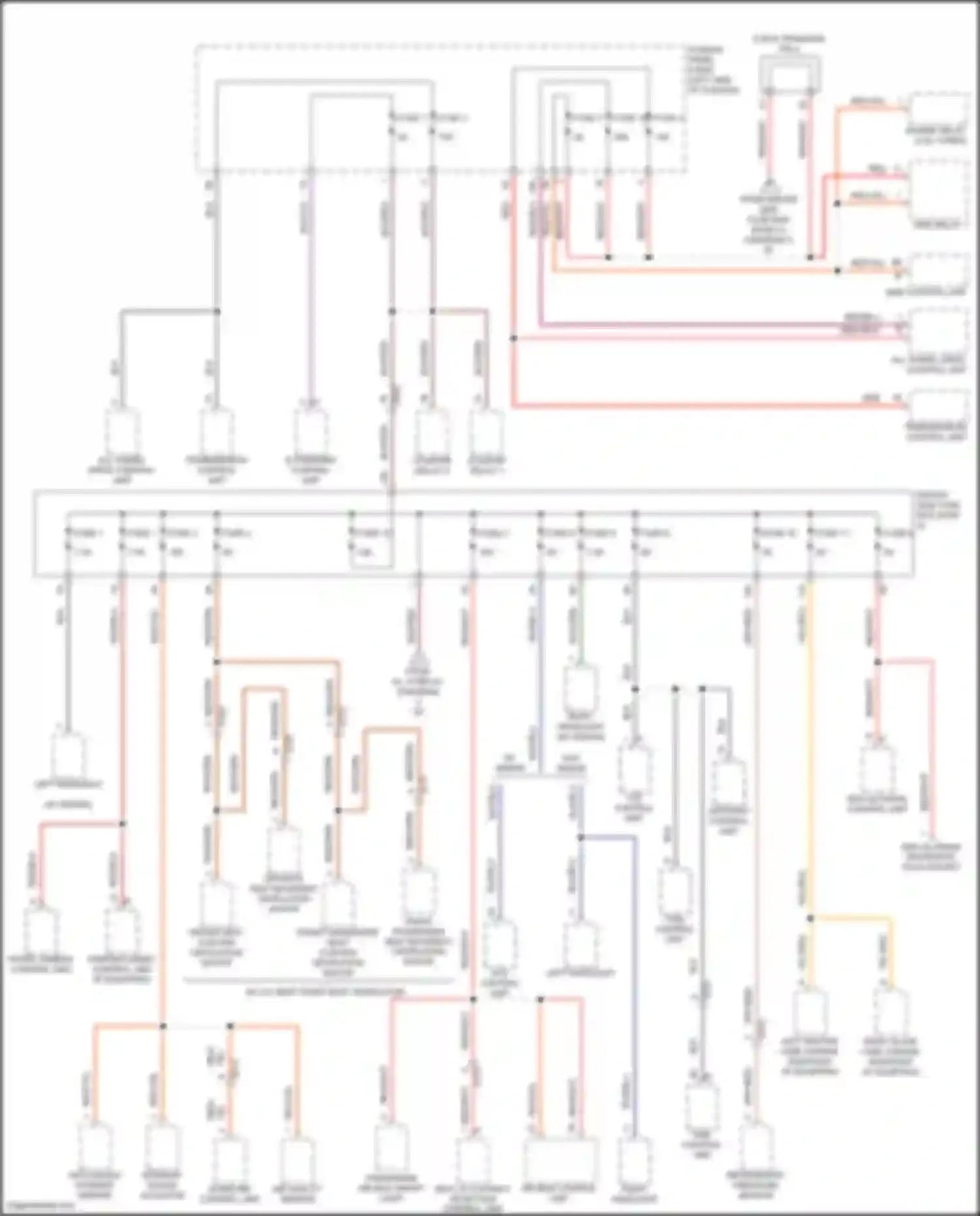 Wiring diagram interior sound actuator for Porsche Macan GTS I facelift 2 (2021-2024) (4 of 5)