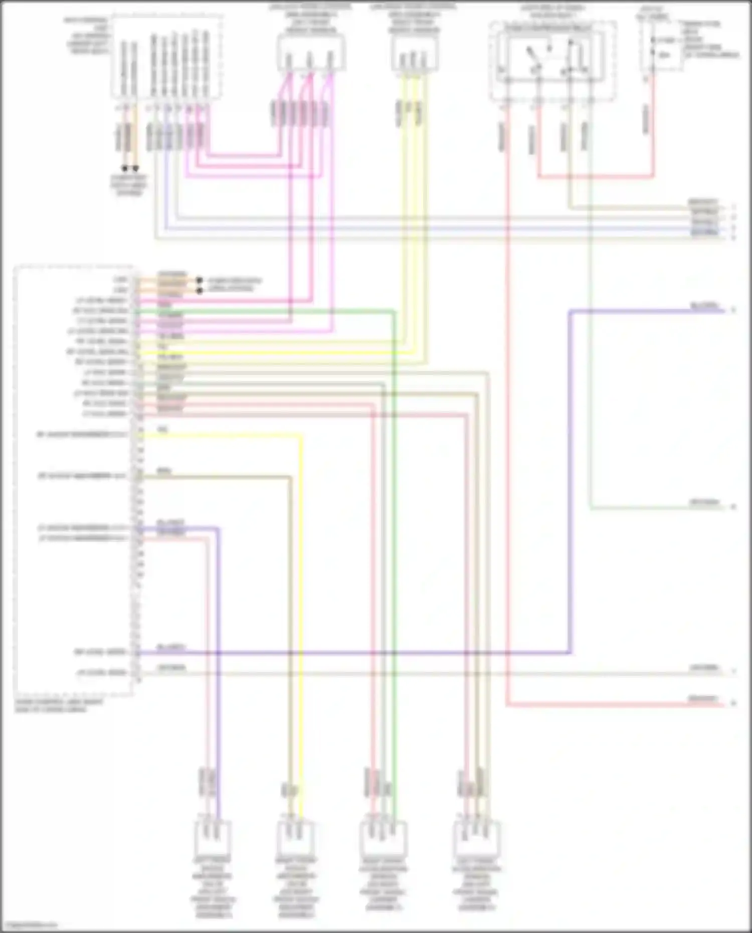 Wiring diagram org/brn for Porsche Macan GTS I facelift 2 (2021-2024) (45 of 75)