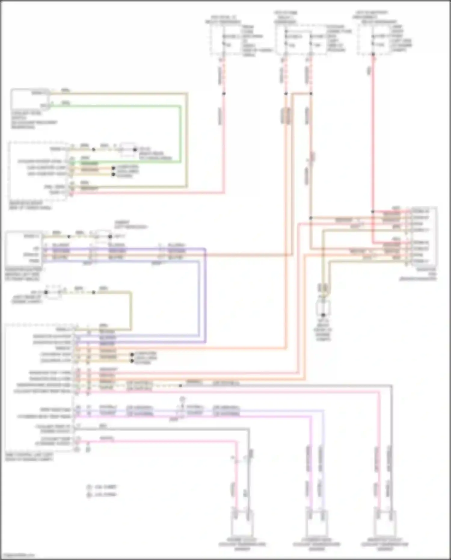 Wiring diagram red for Porsche Macan GTS I facelift 2 (2021-2024) (54 of 69)