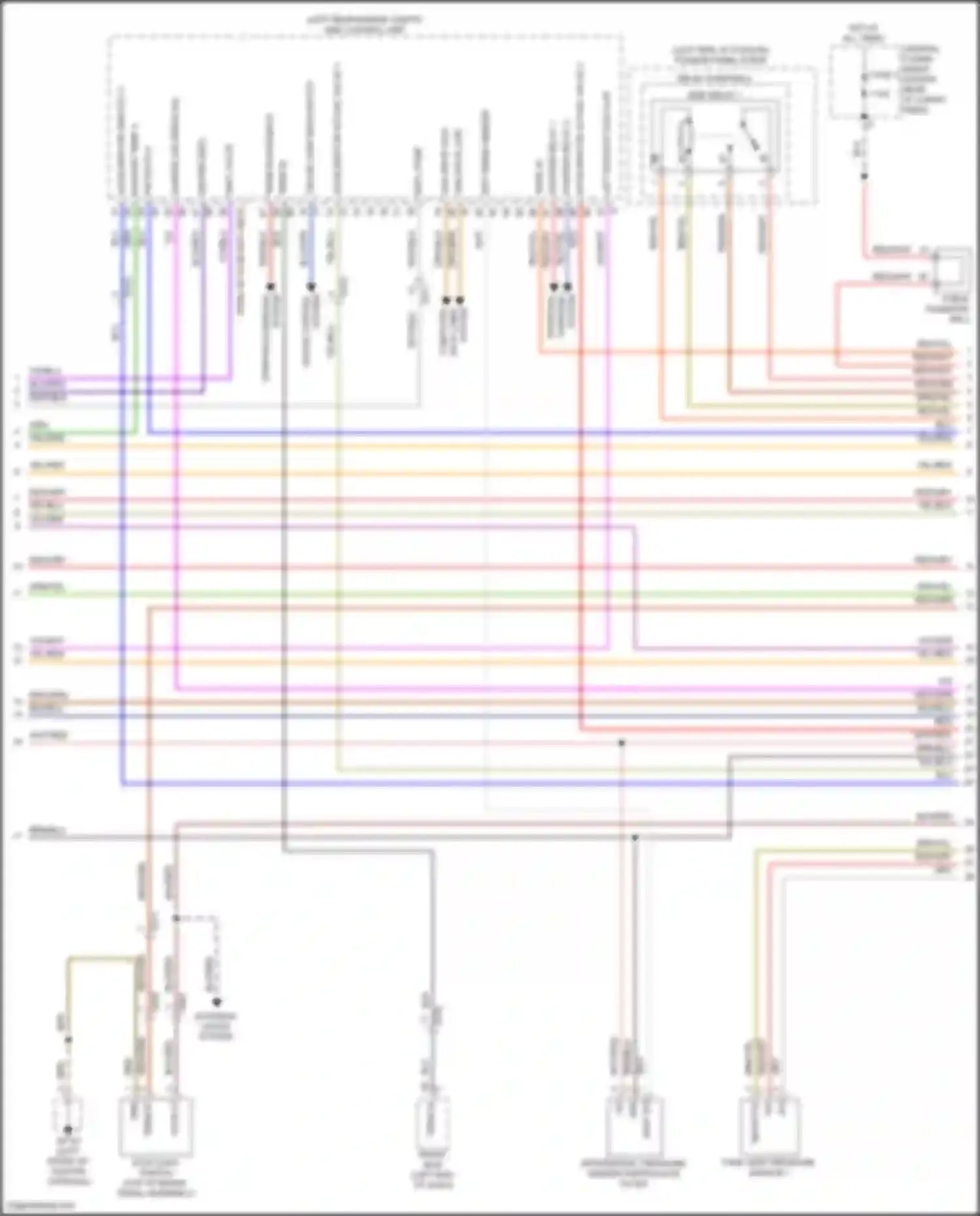 Wiring diagram term 50 for Porsche Macan GTS I facelift 2 (2021-2024) (3 of 4)