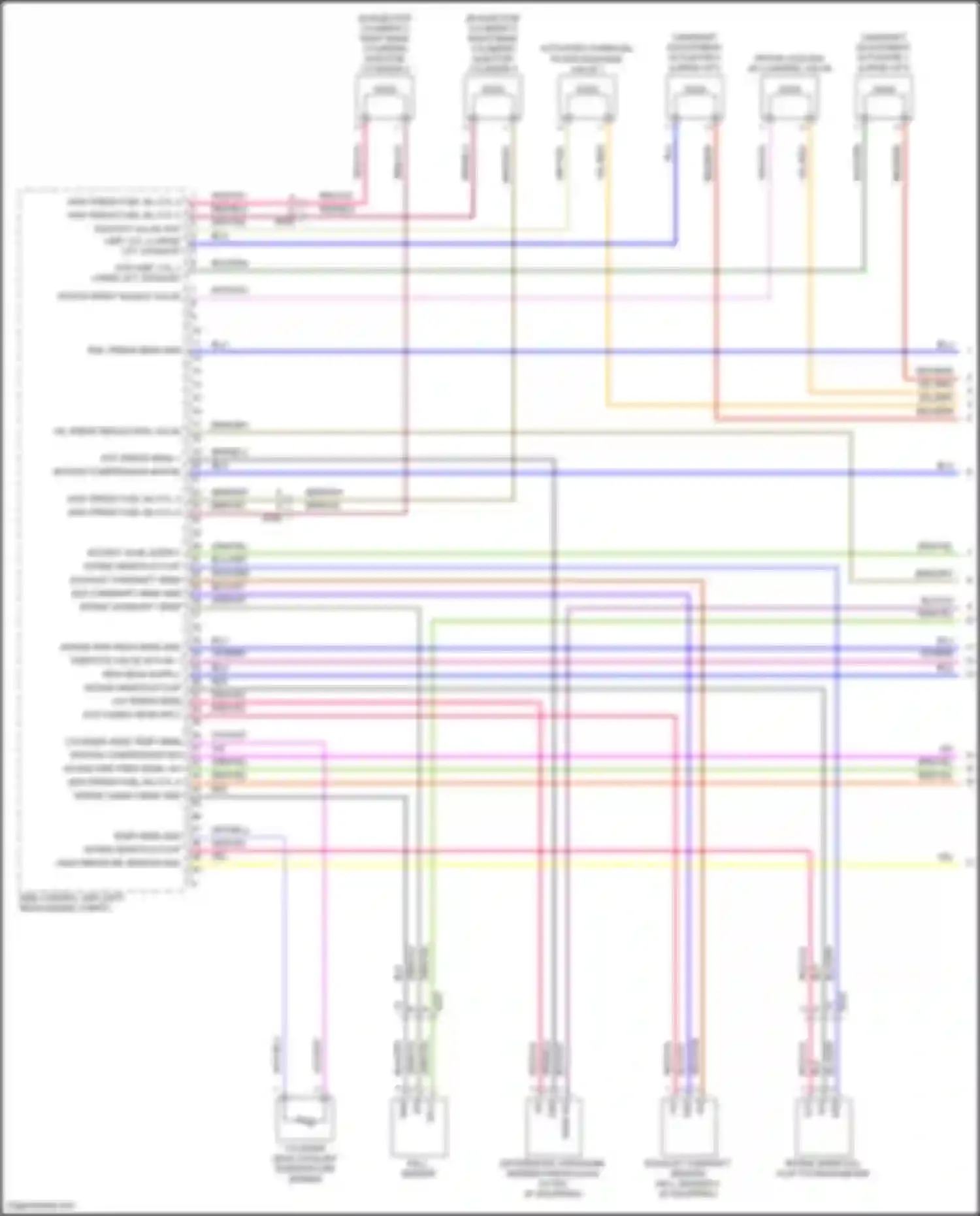 Macan GTS Porsche I facelift (2018-2021): Wiring diagram engine performance 2.0l turbo (1 of 8)