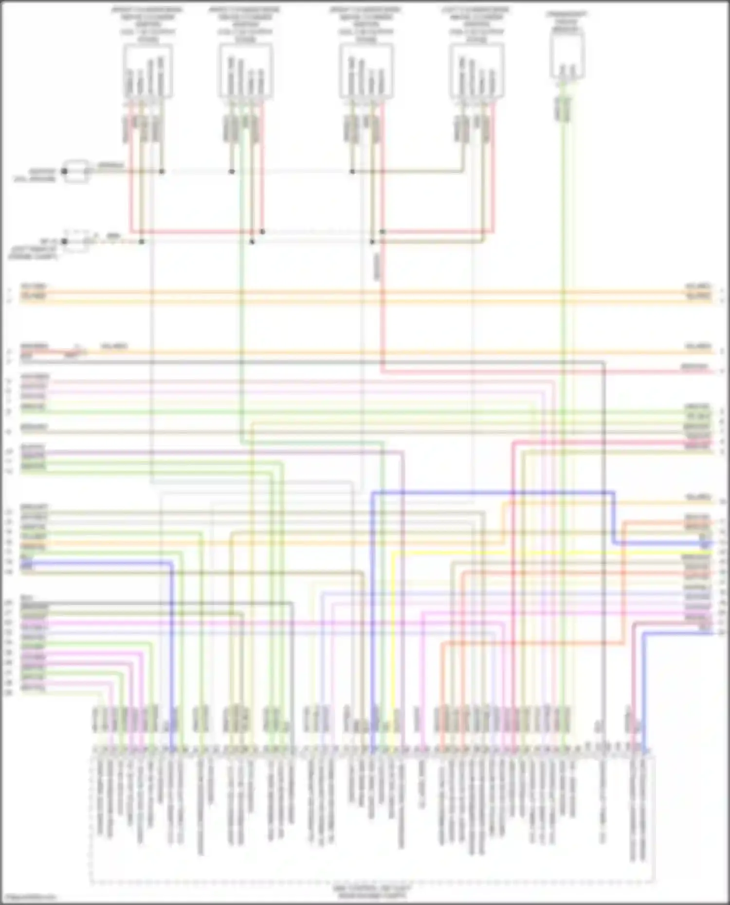 Macan GTS Porsche I facelift (2018-2021): Wiring diagram engine performance 2.0l turbo (3 of 8)