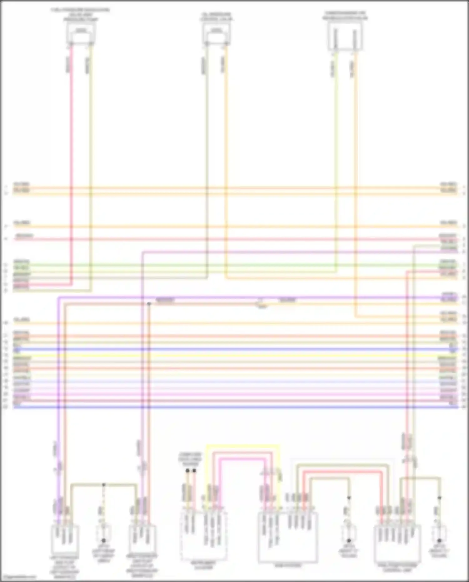 Macan GTS Porsche I facelift (2018-2021): Wiring diagram engine performance 2.0l turbo (4 of 8)